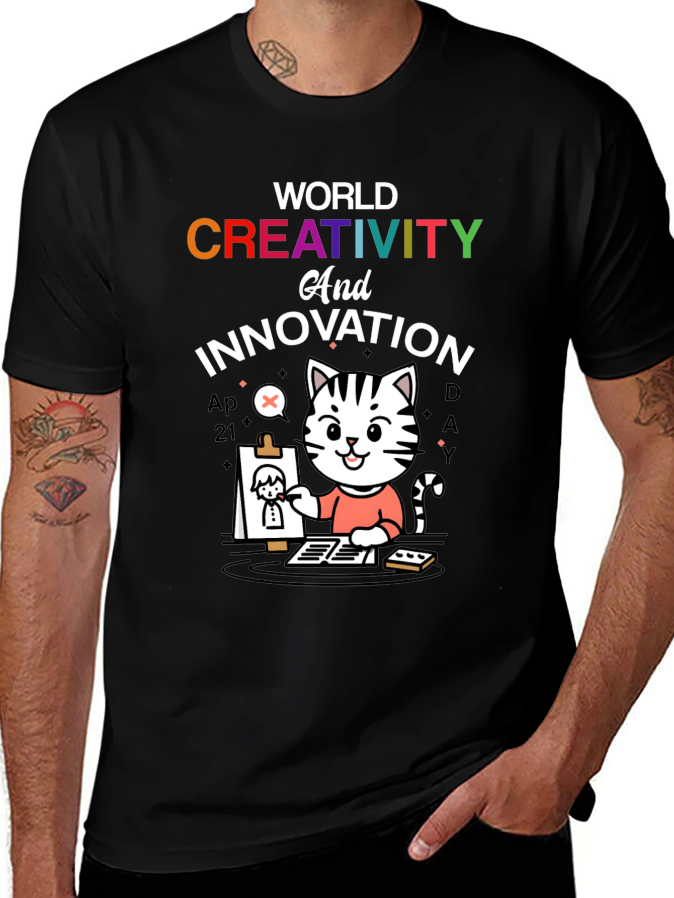 Variant 3 of World Creativity Day T-Shirt