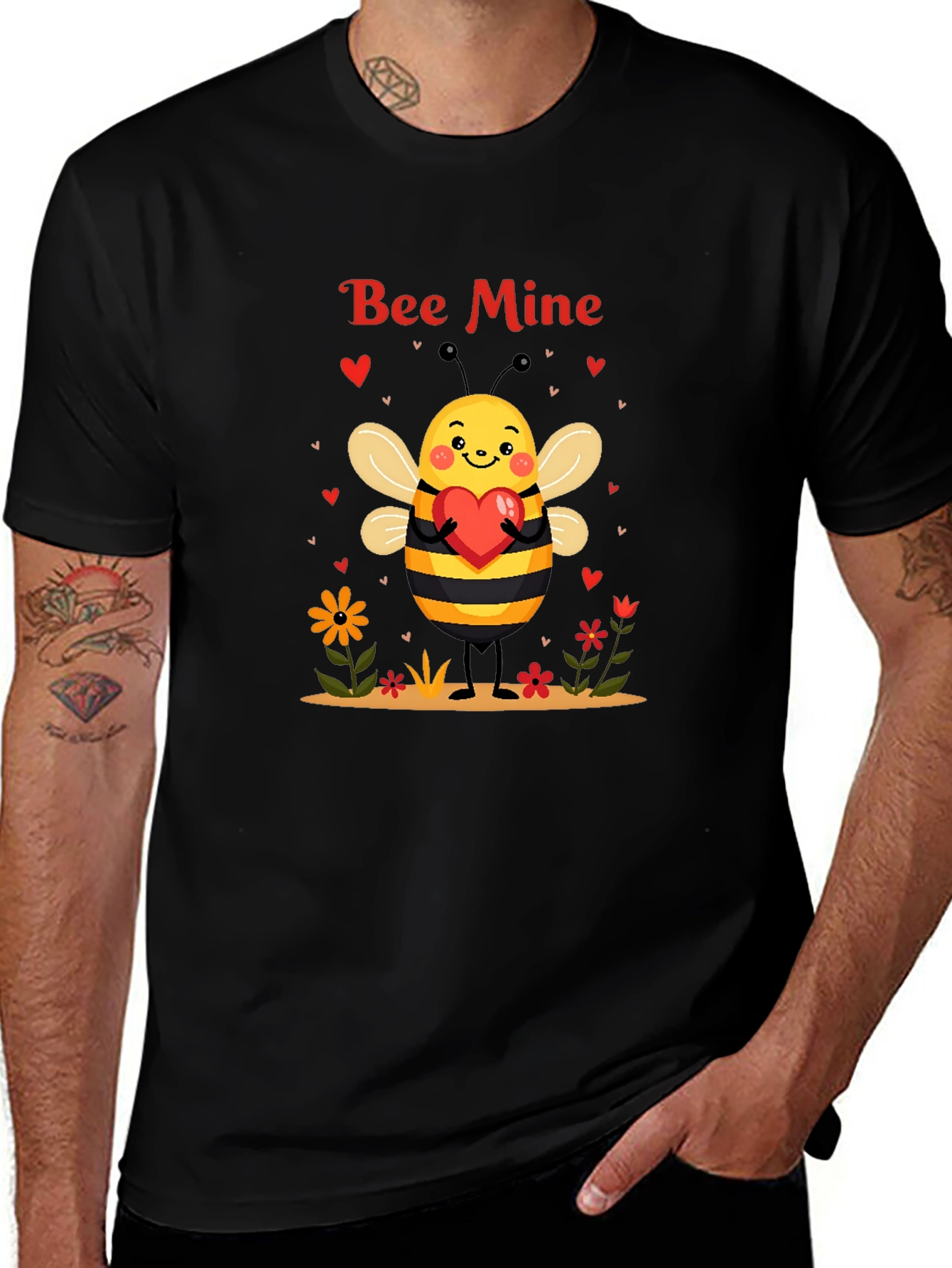 Bee Mine Valentine's Day T-Shirt