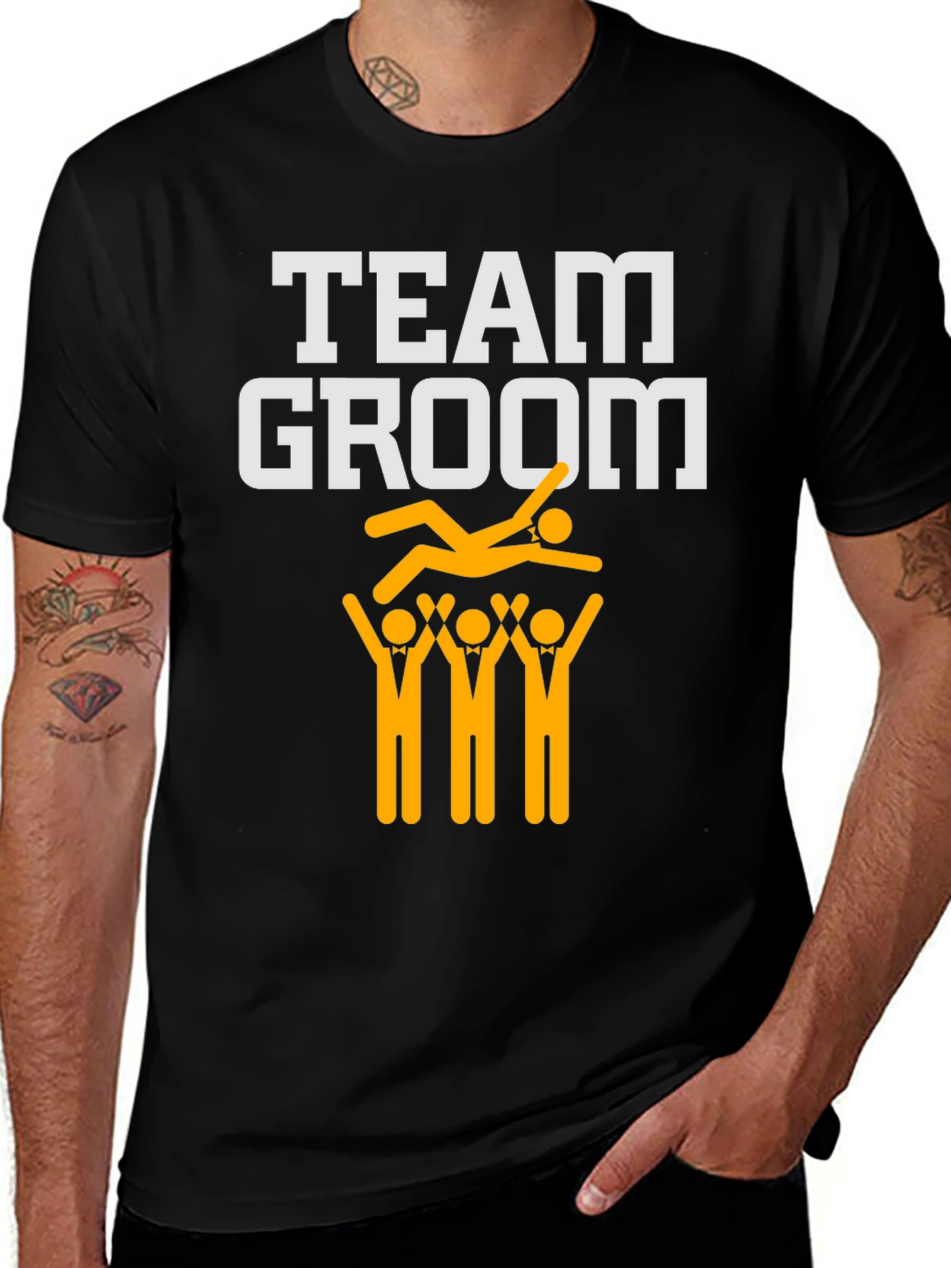 Variant 22 of Team Groom T-Shirt