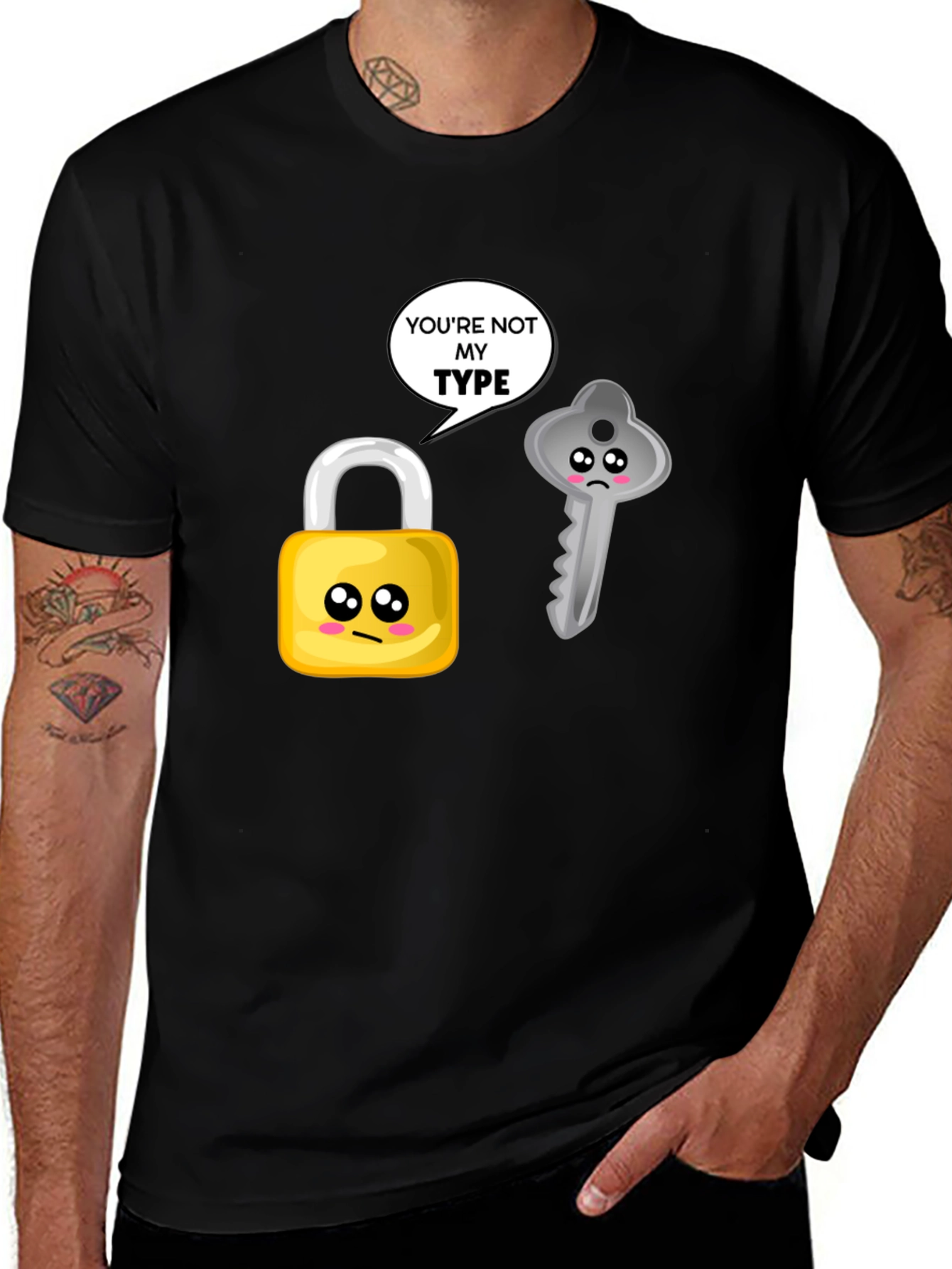 Variant 26 of You're Not My Type Graphic T-Shirt