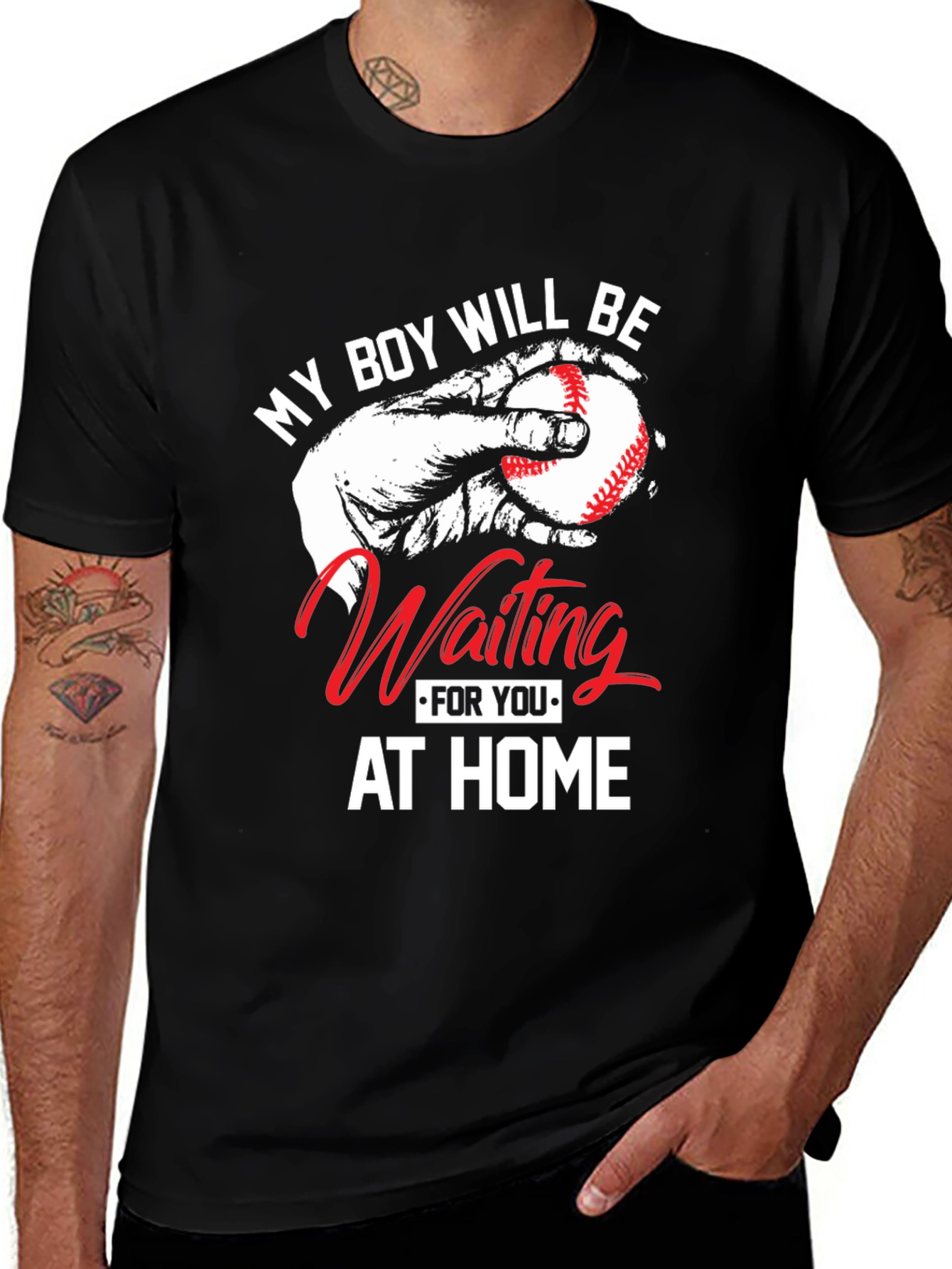 Variant 18 of My Boy Will Be Waiting At Home T-Shirt