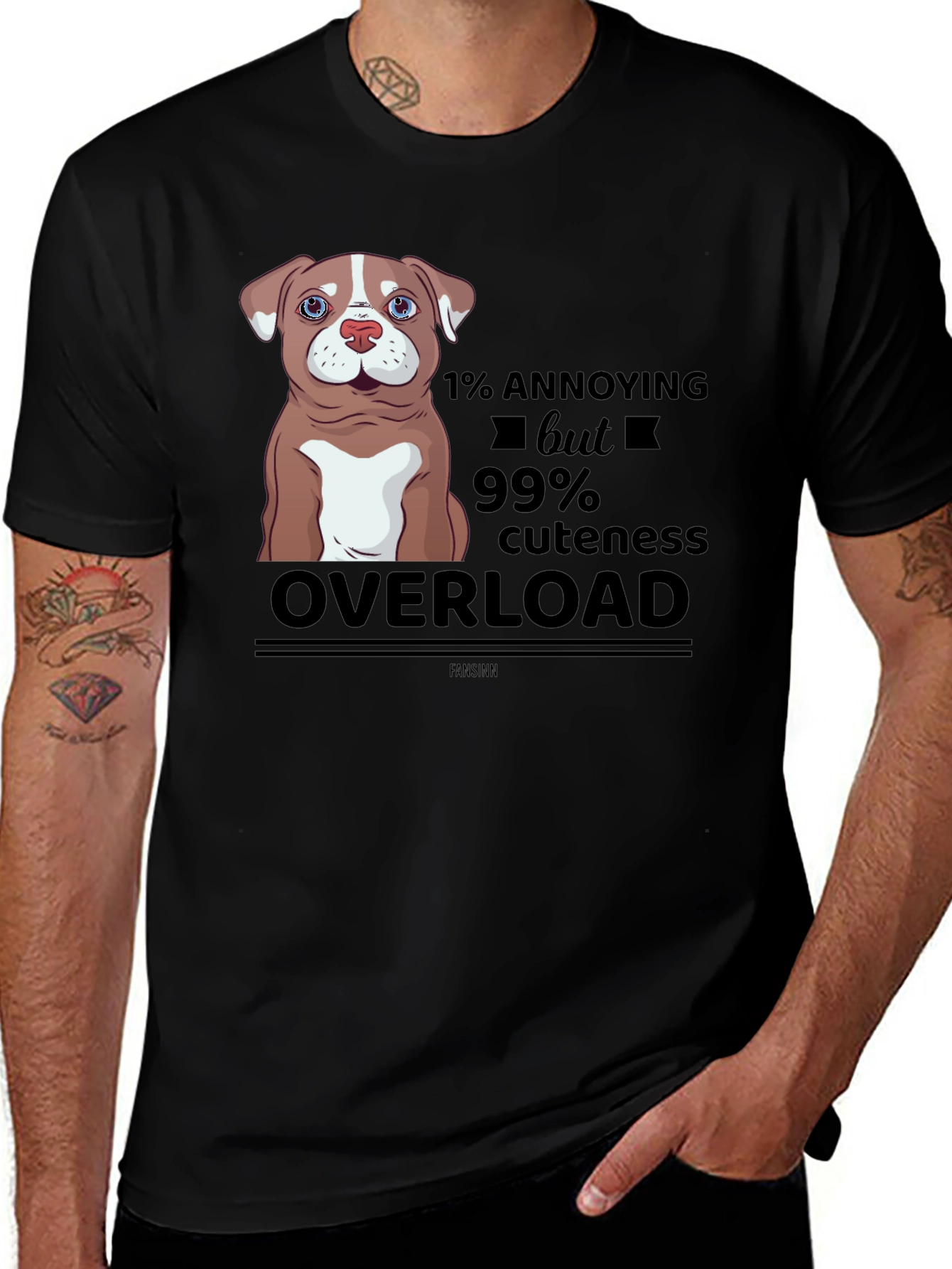 Variant 26 of Annoying But Cute Dog Graphic T-Shirt