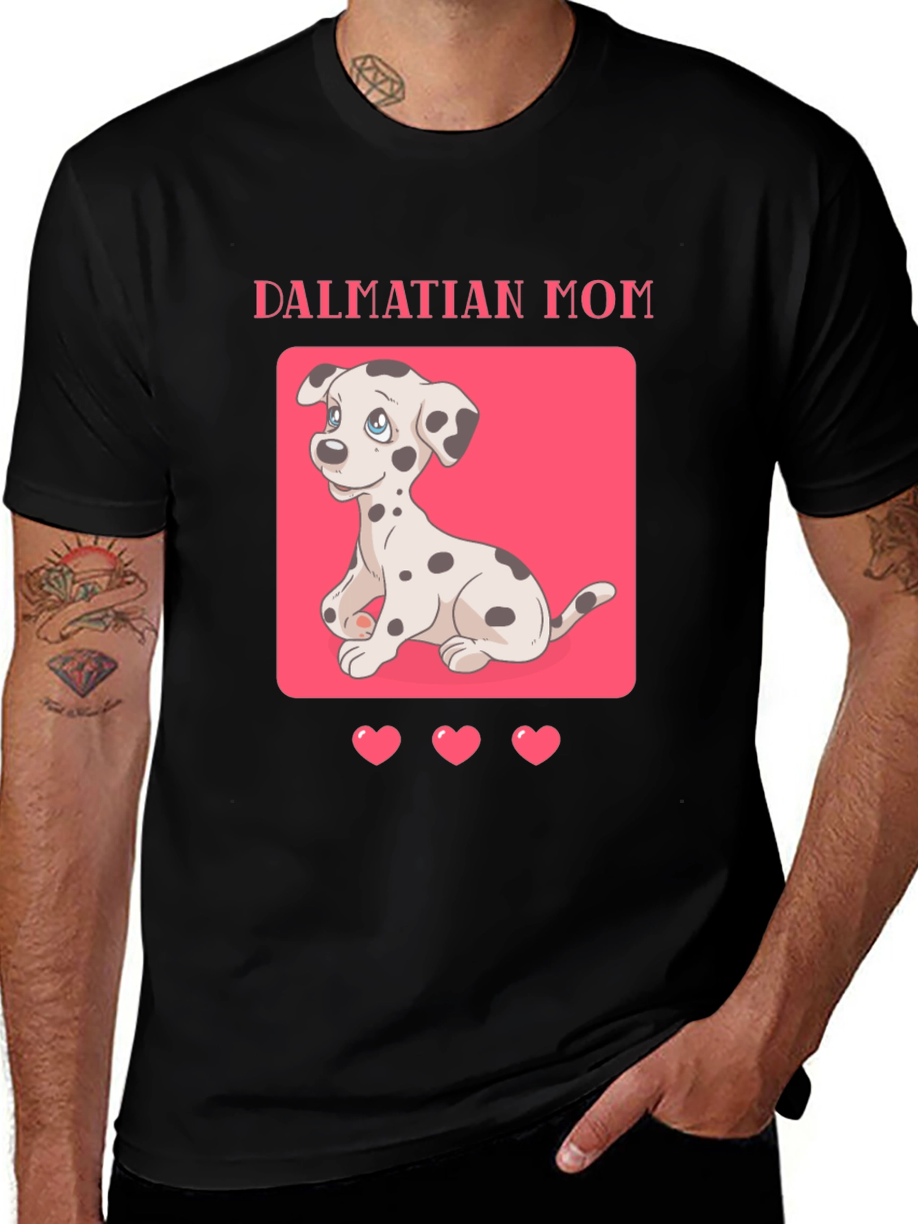Dalmatian Mom T-Shirt - Cute Dog Lover Tee