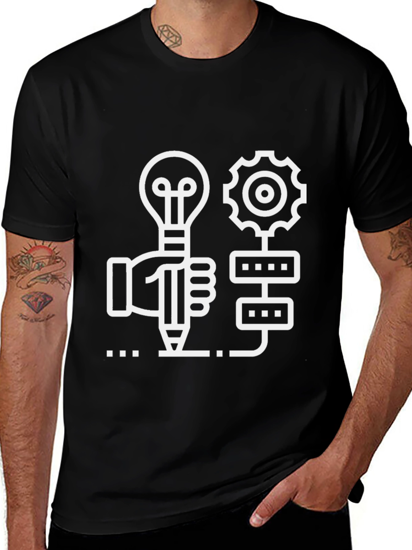 Variant 21 of Creative Mindset Graphic T-Shirt