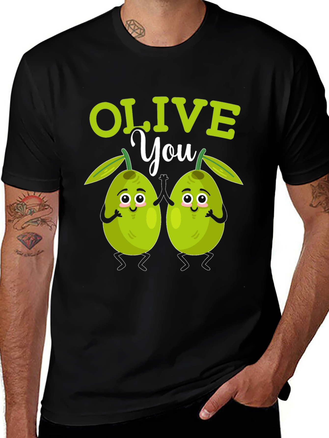 Olive You Funny T-Shirt