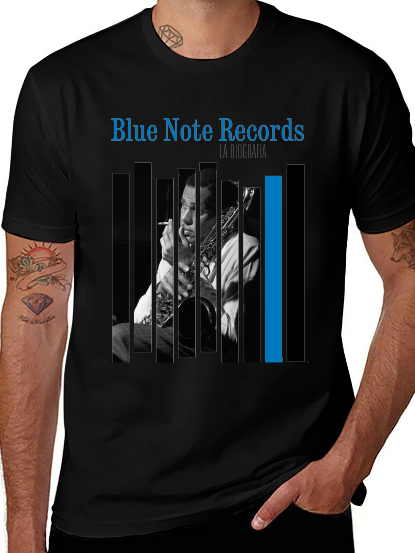 Variant 14 of Blue Note Records T-Shirt: Cool Jazz Style