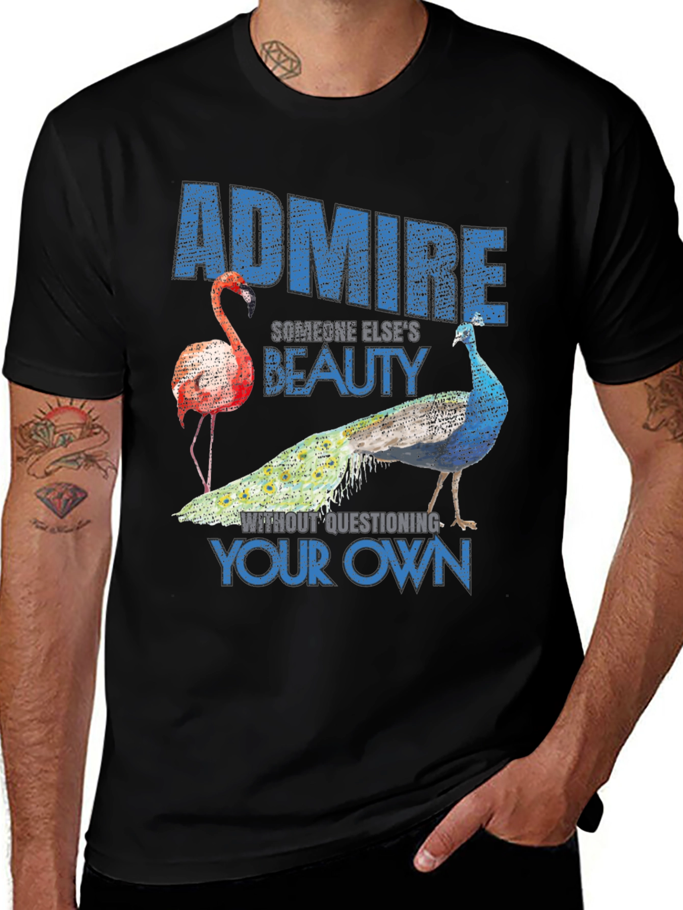 Variant 14 of Admire Beauty Graphic T-Shirt