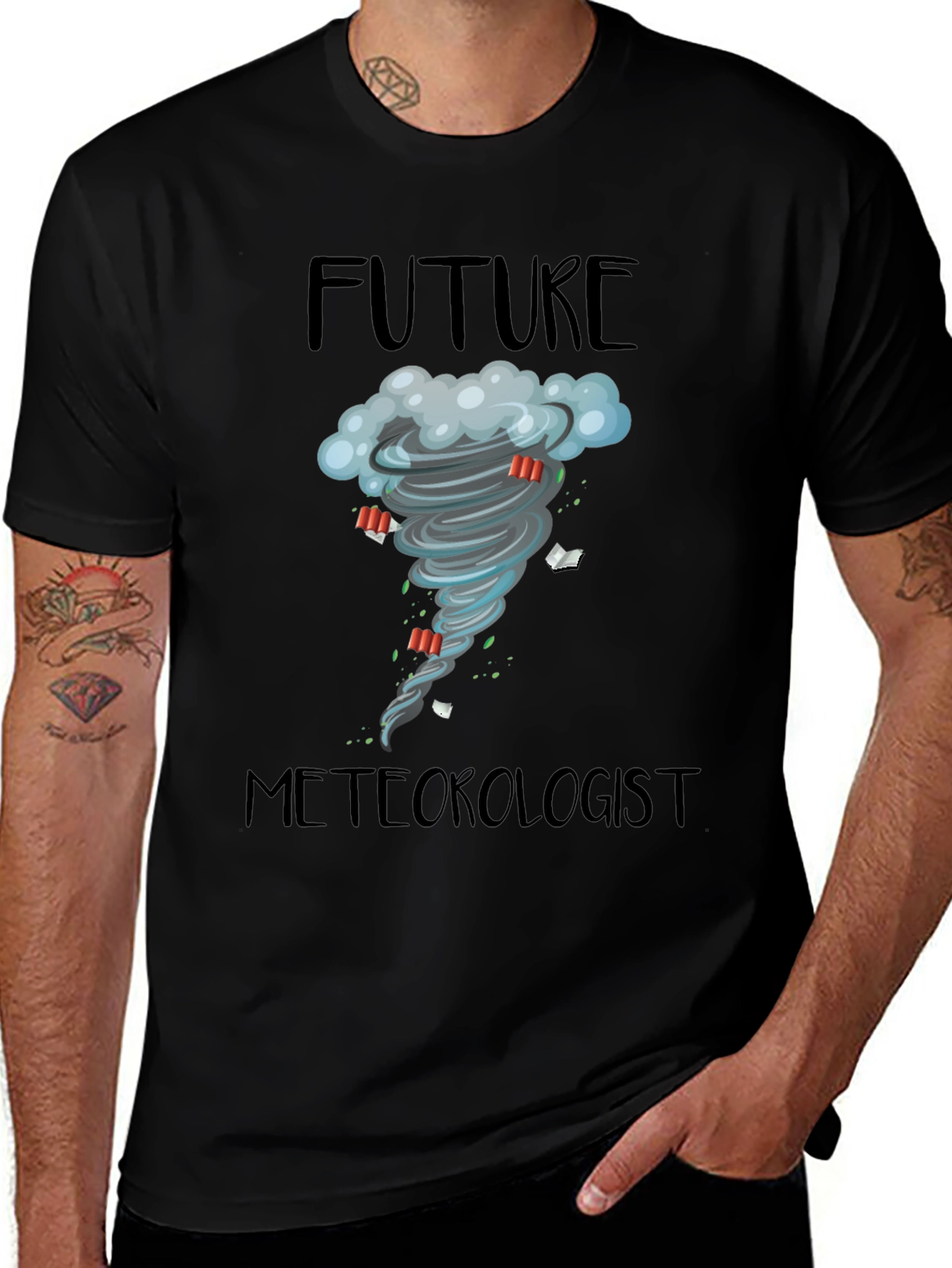 Variant 10 of Future Meteorologist Graphic T-Shirt