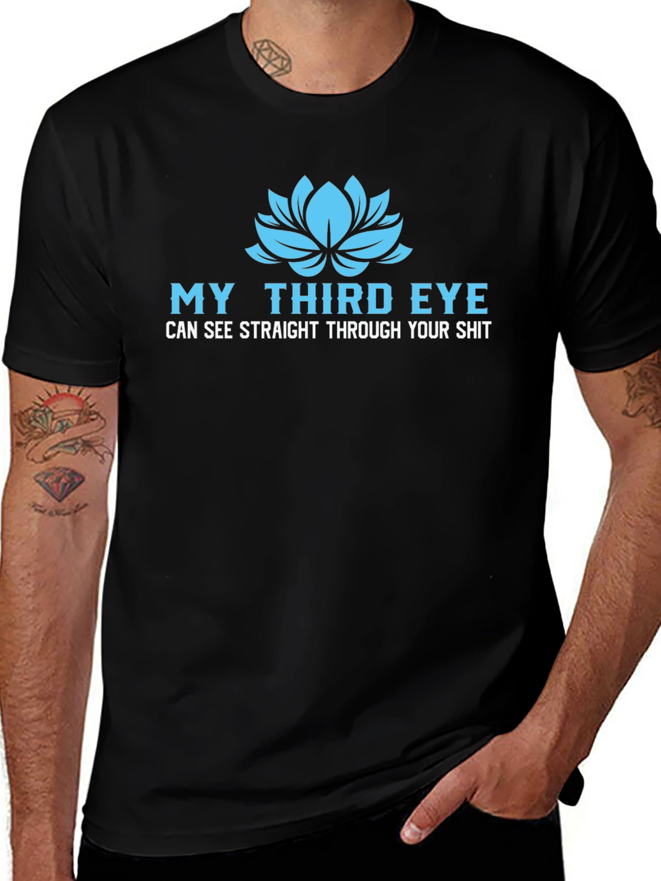 Variant 29 of My Third Eye T-Shirt - See Through Your Shit
