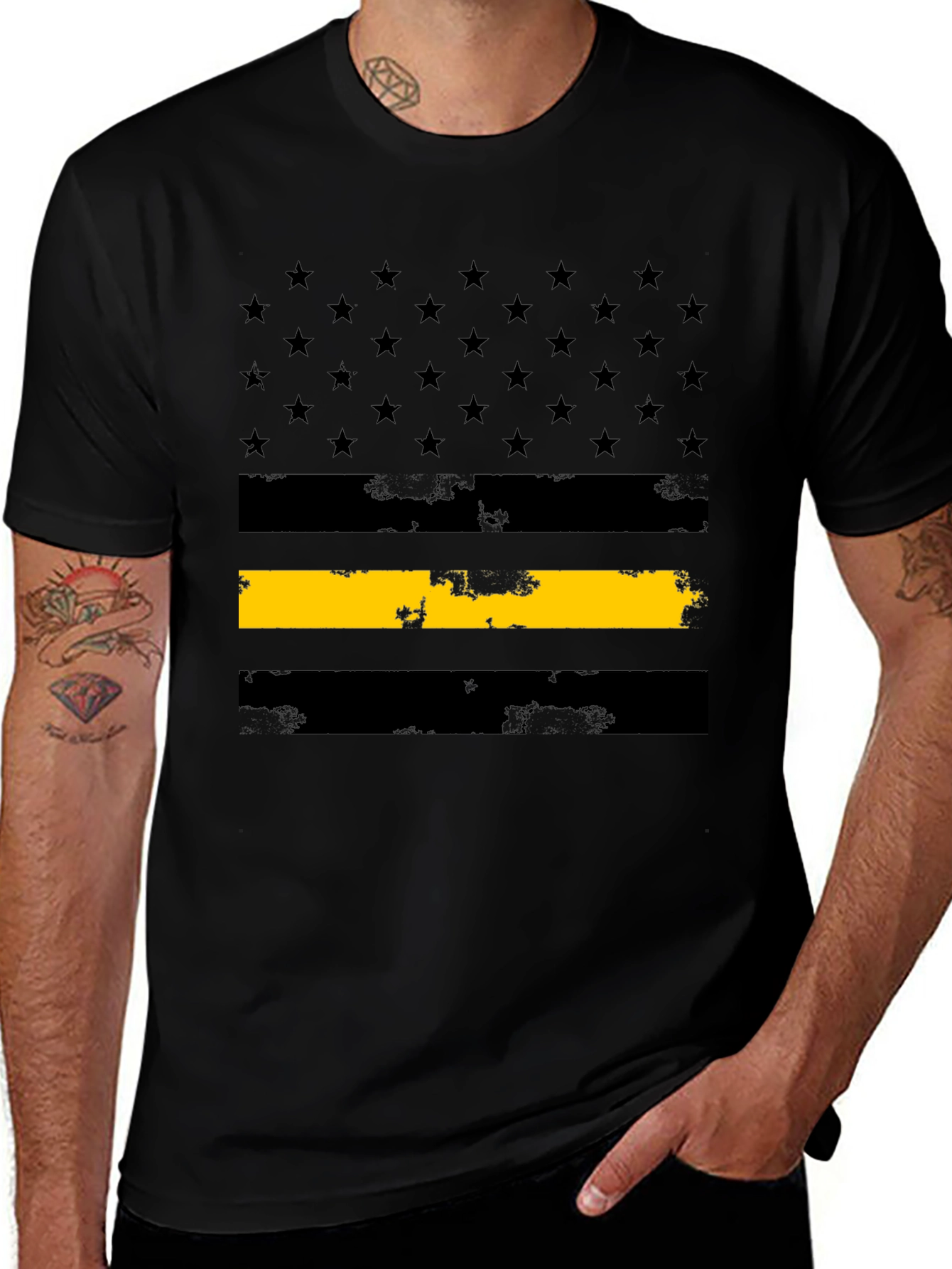 Variant 10 of Thin Yellow Line Dispatcher T-Shirt