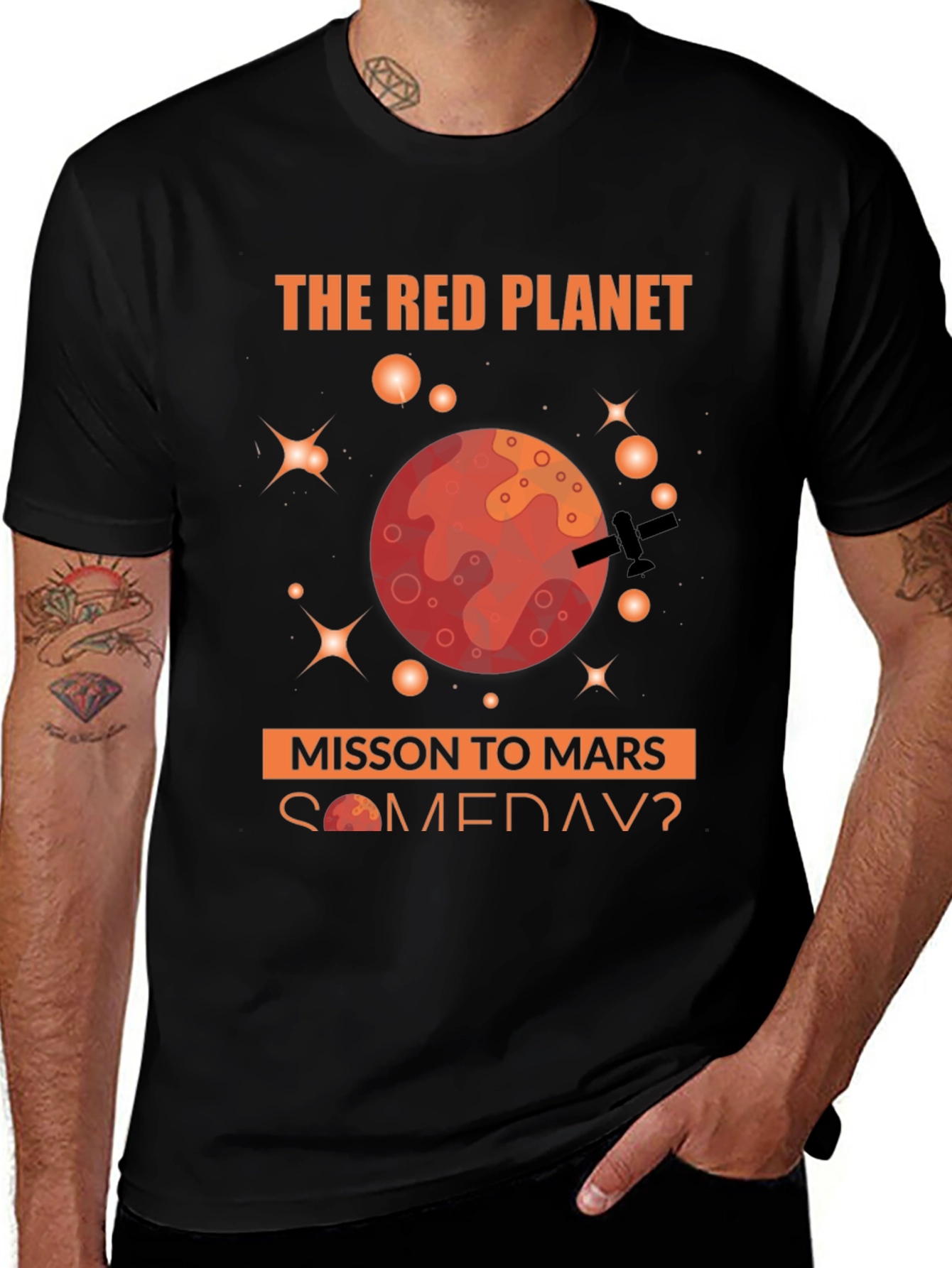 The Red Planet - Mission To Mars Graphic T-Shirt
