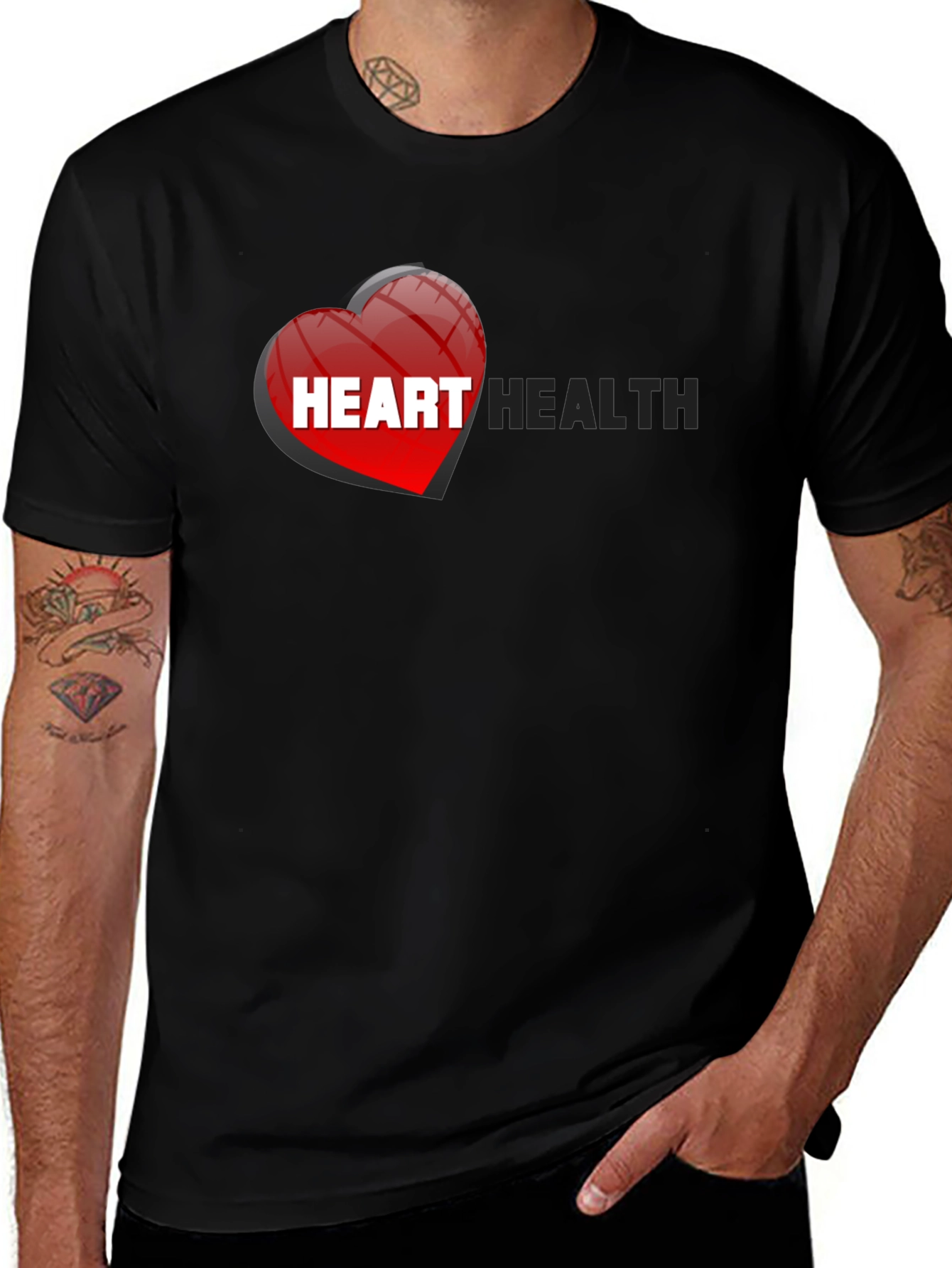 Heart Health Graphic T-Shirt