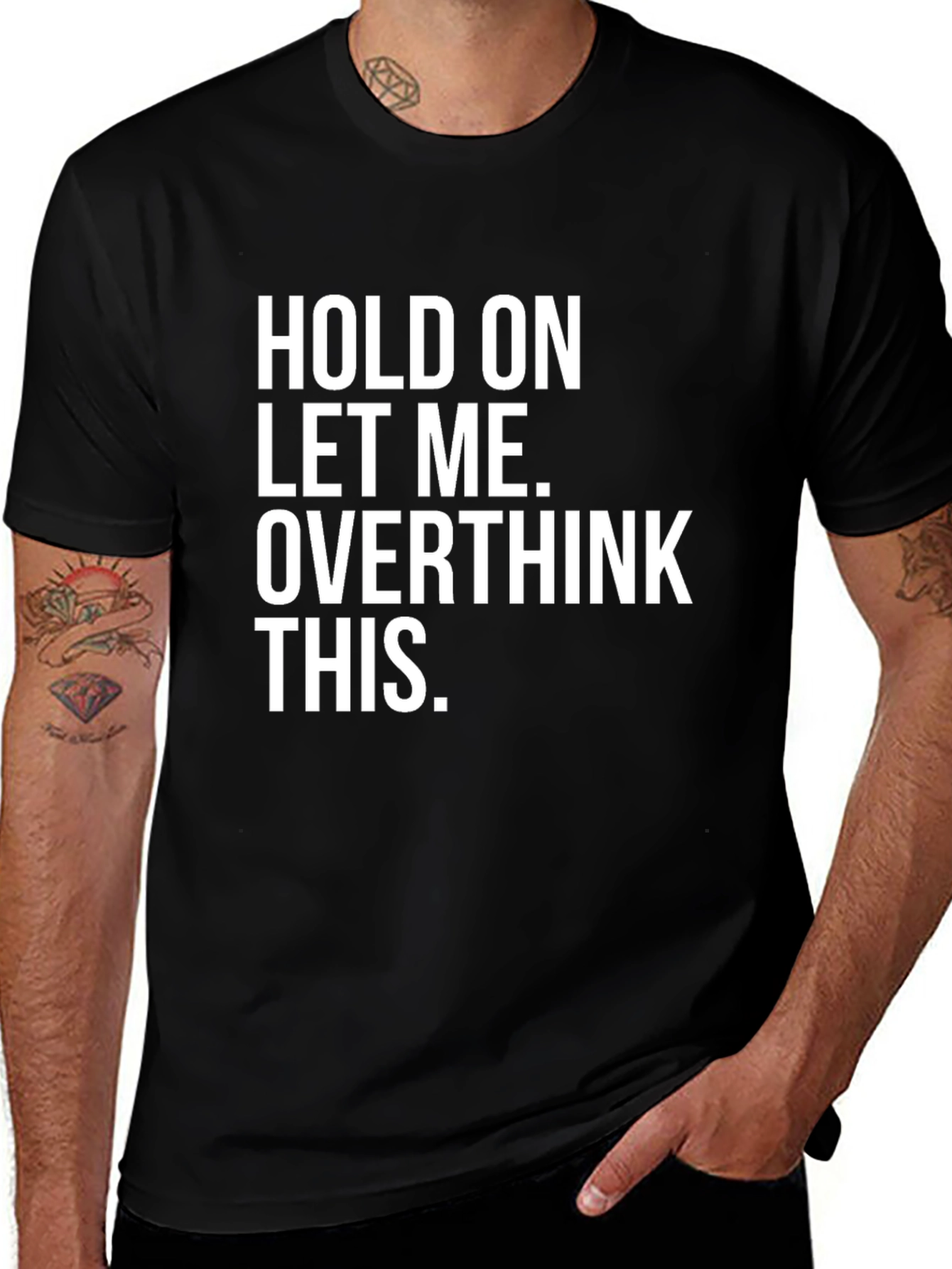 Variant 27 of Overthink This Graphic T-Shirt