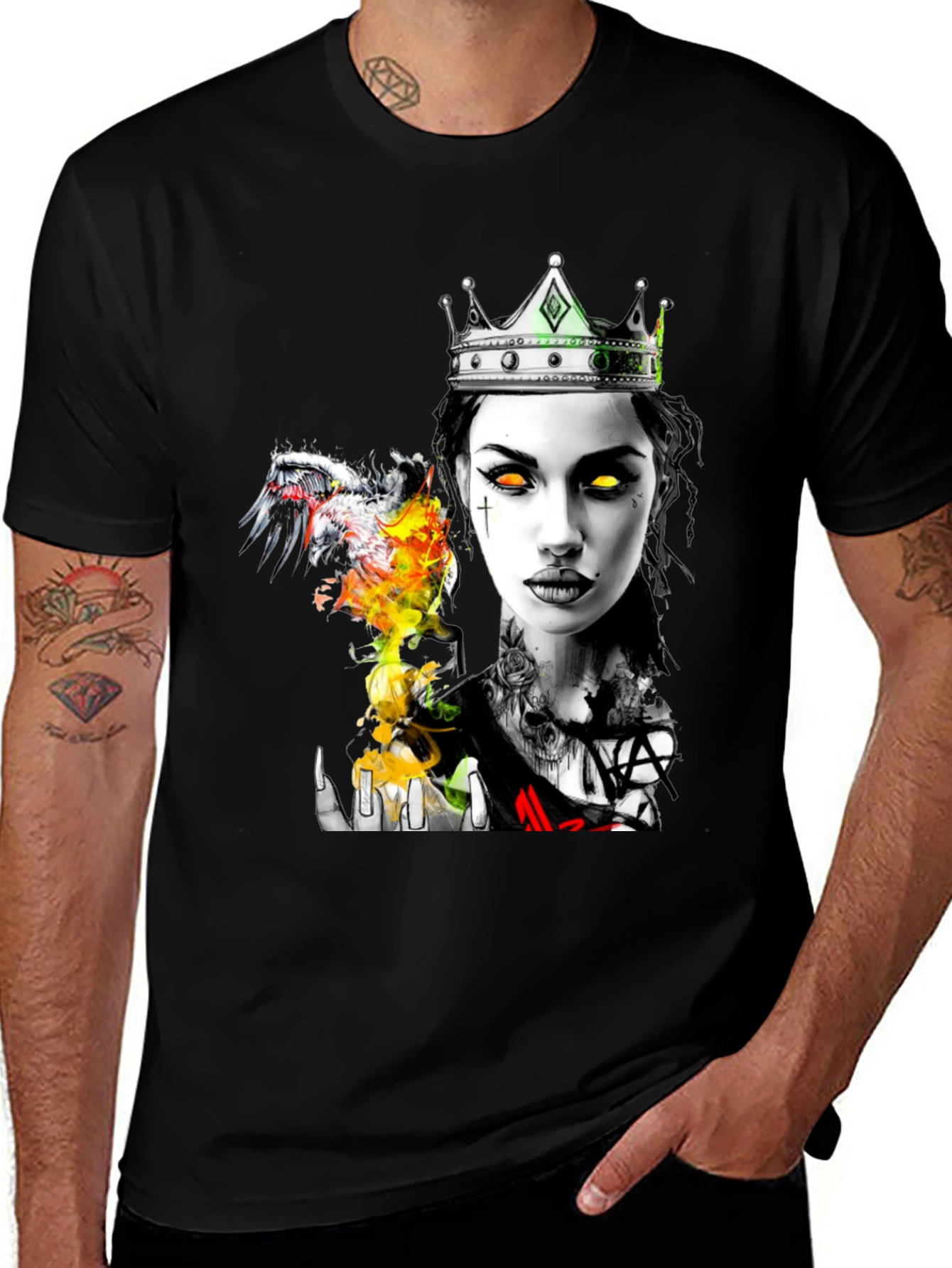 Variant 18 of Queen Graphic T-Shirt - Unique Design