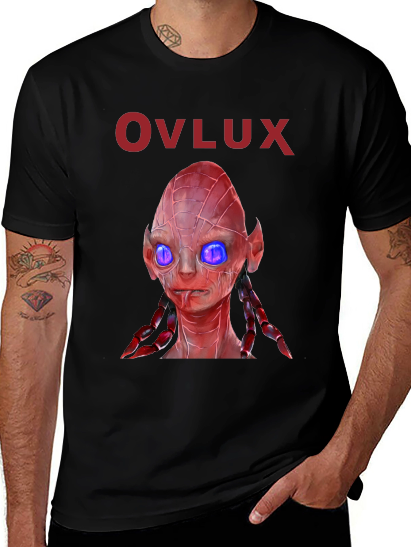 Ovlux Alien Graphic T-Shirt