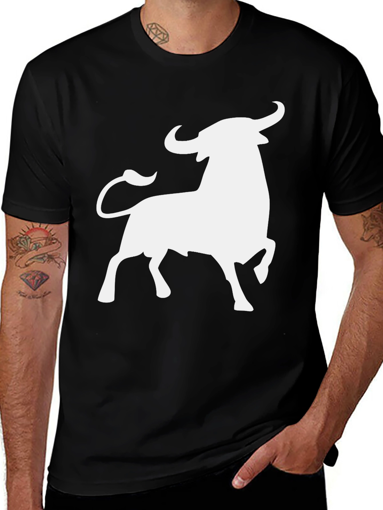 Variant 8 of Black Bull Graphic Tee - Stylish Casual Wear