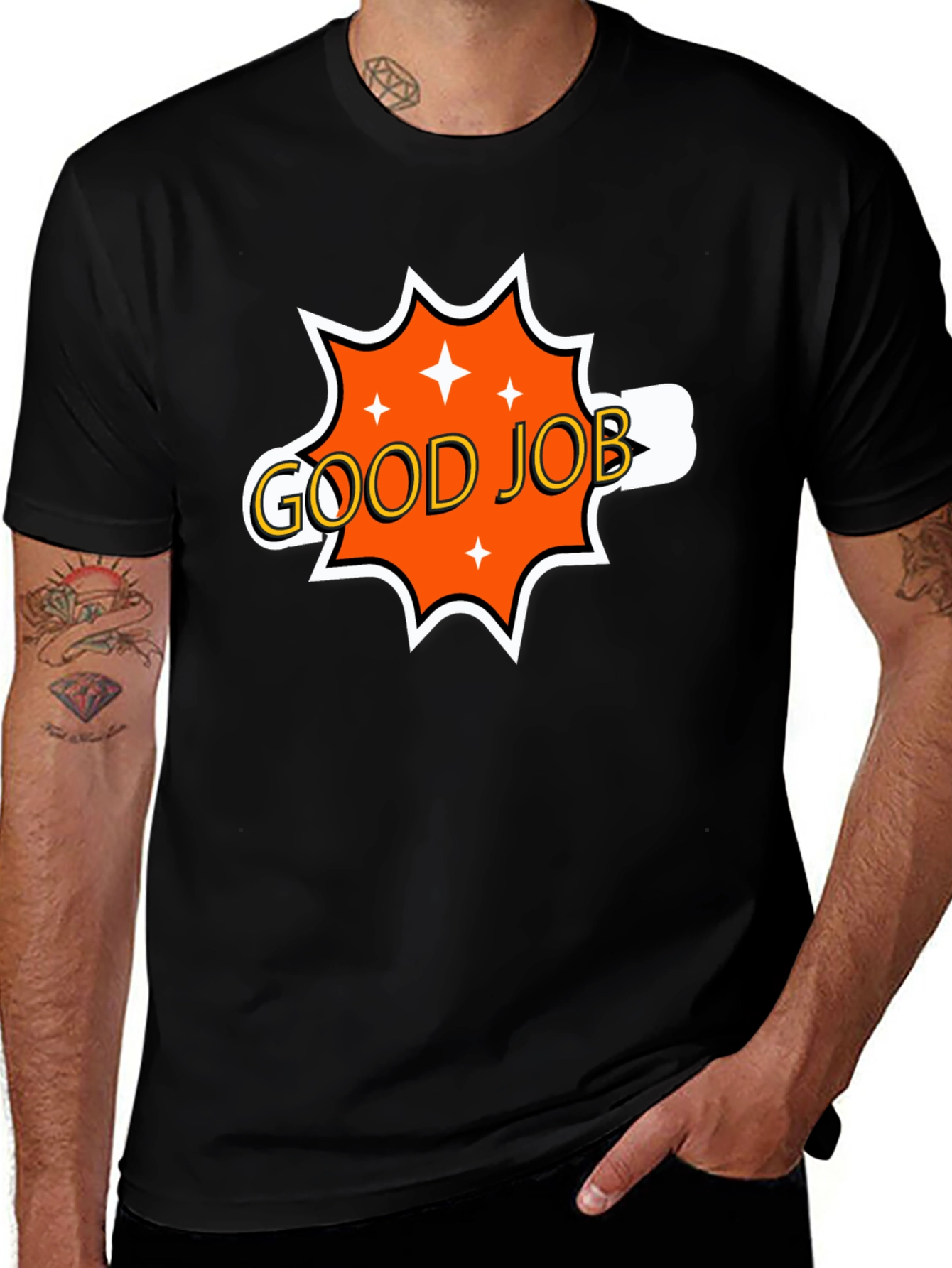 Variant 23 of Good Job Graphic Tee - Classic Fit