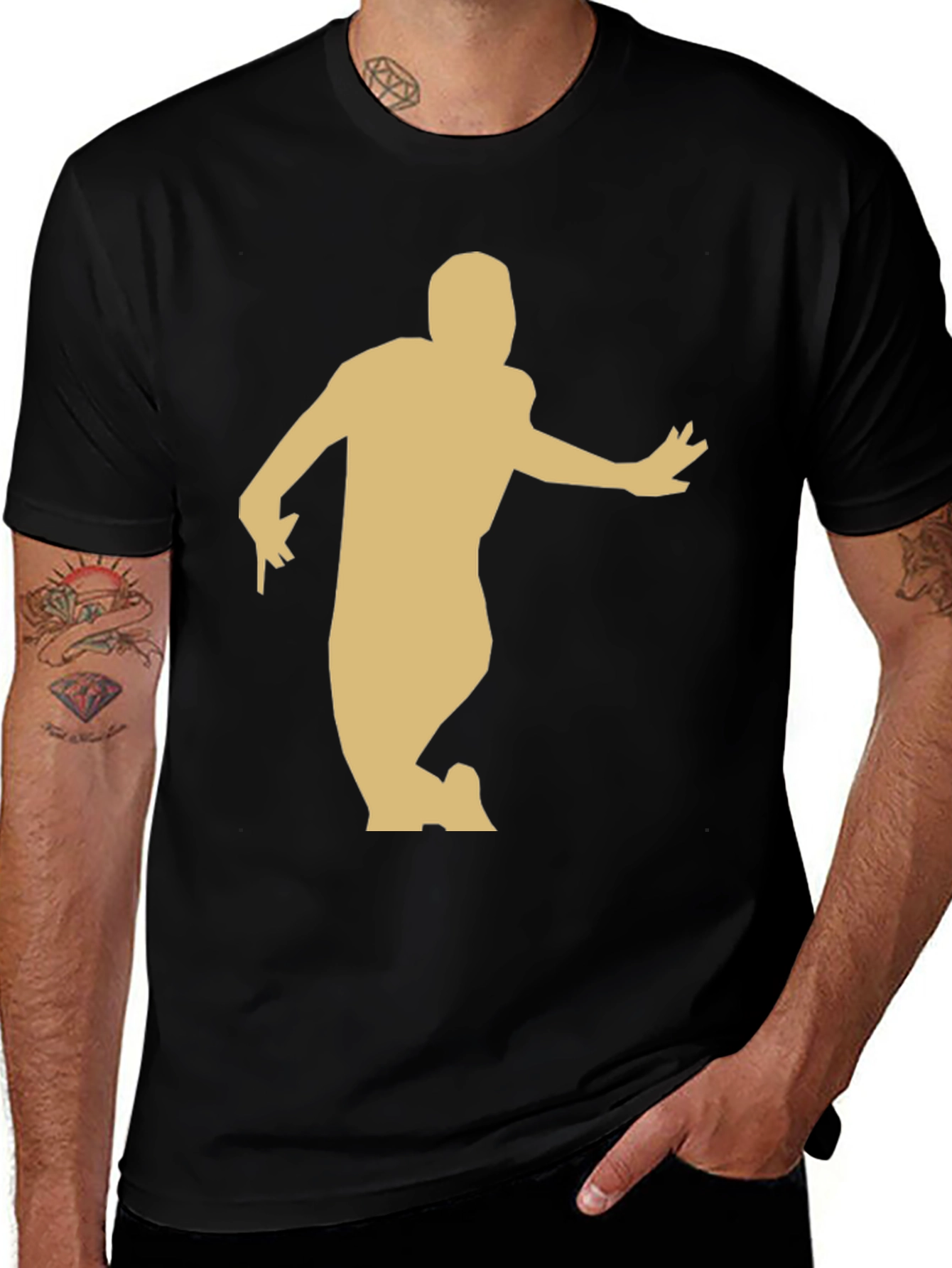 Variant 30 of Dancing Man Graphic T-Shirt - Casual Style