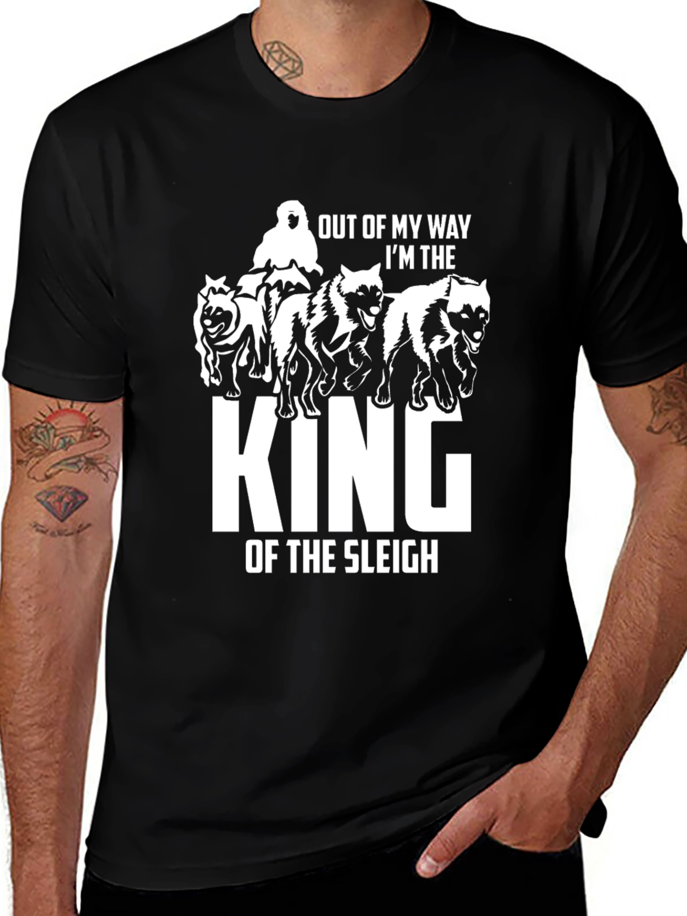 Variant 3 of King of the Sleigh Graphic T-Shirt