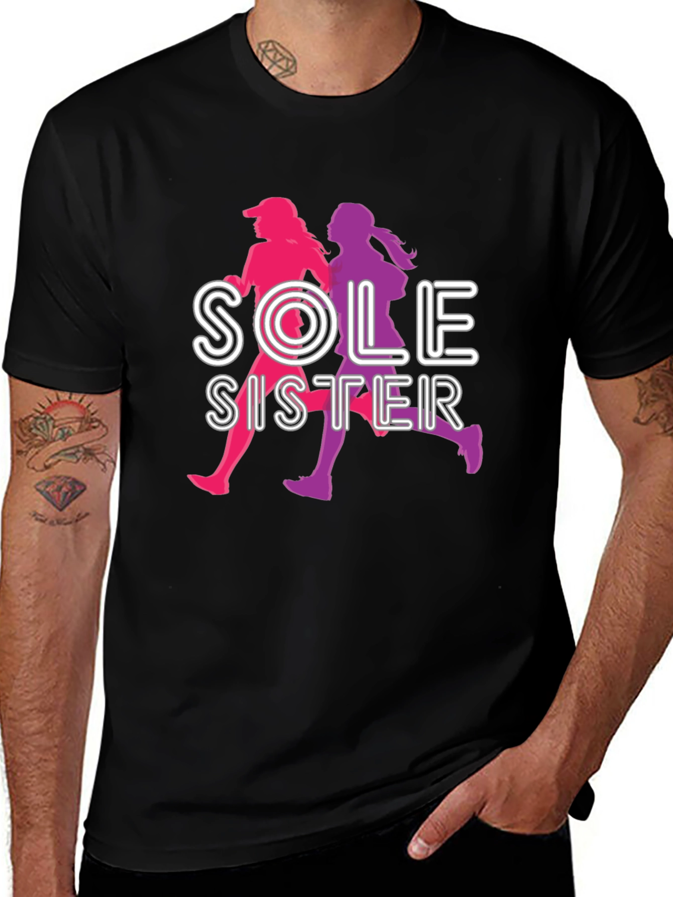 Sole Sister Running Graphic Tee