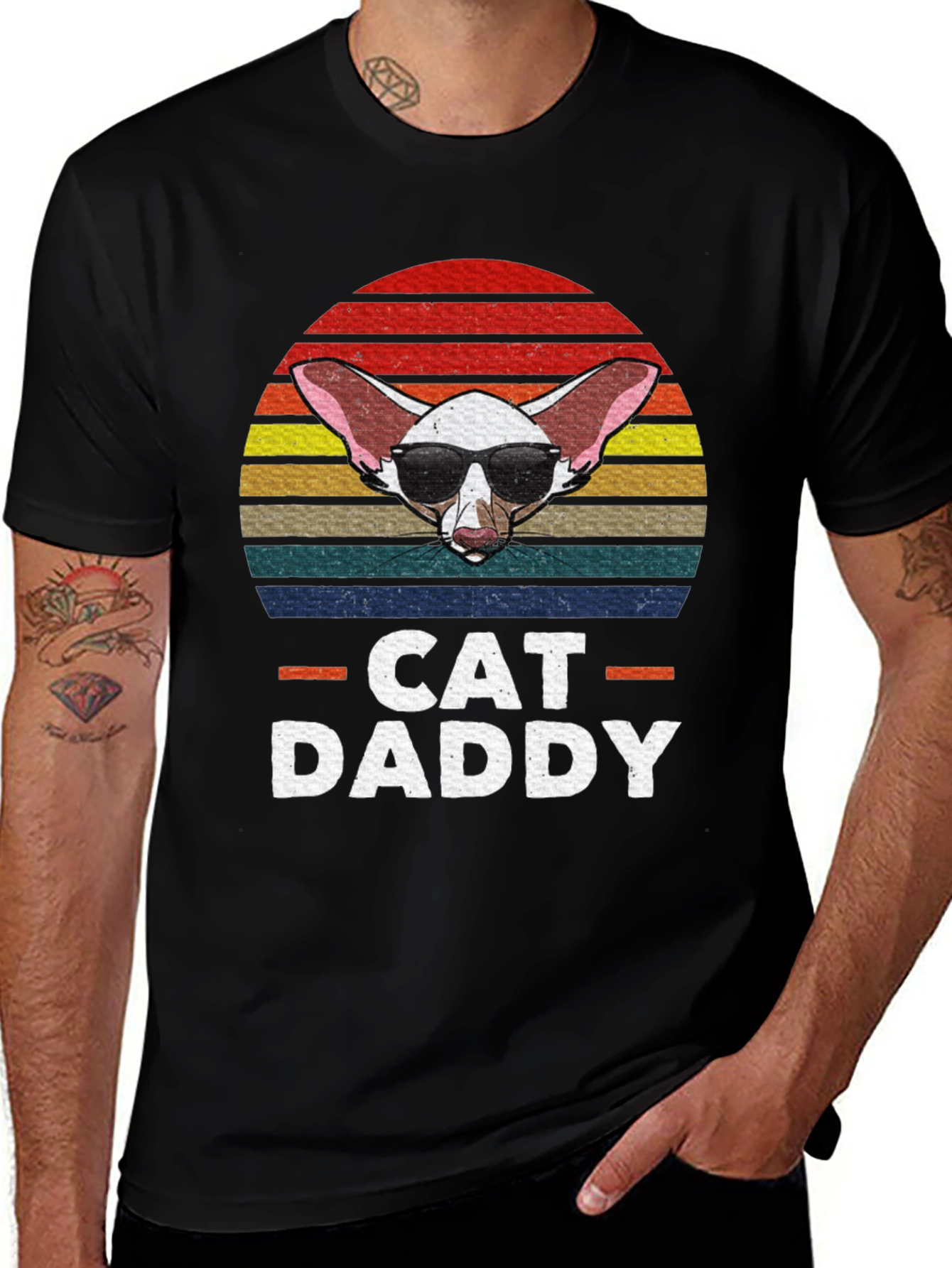 Variant 18 of Cat Daddy T-Shirt