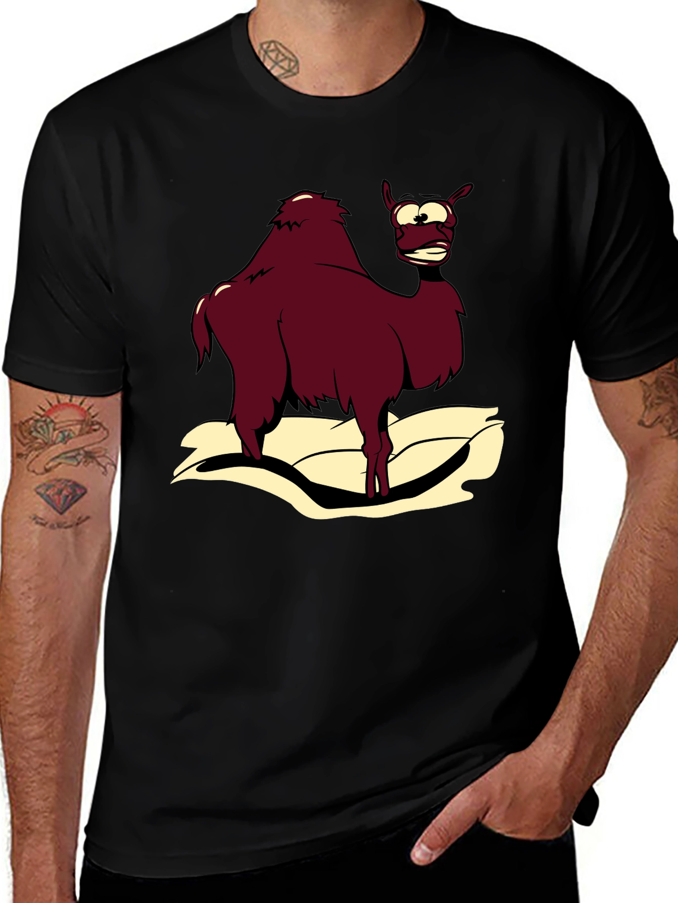 Variant 11 of Funny Cartoon Camel T-Shirt
