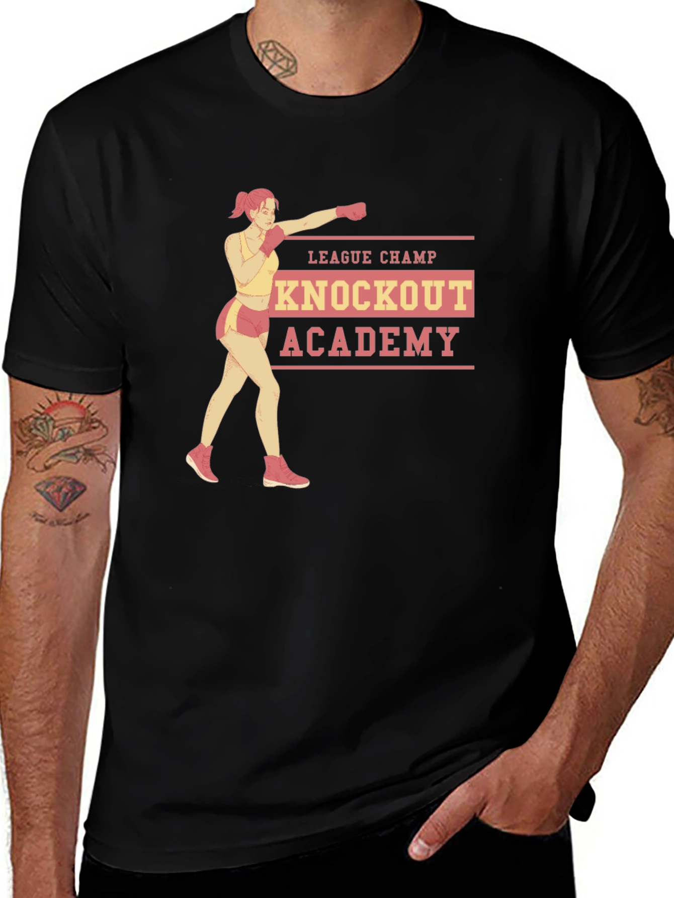 Variant 11 of Knockout Academy Boxing Tee