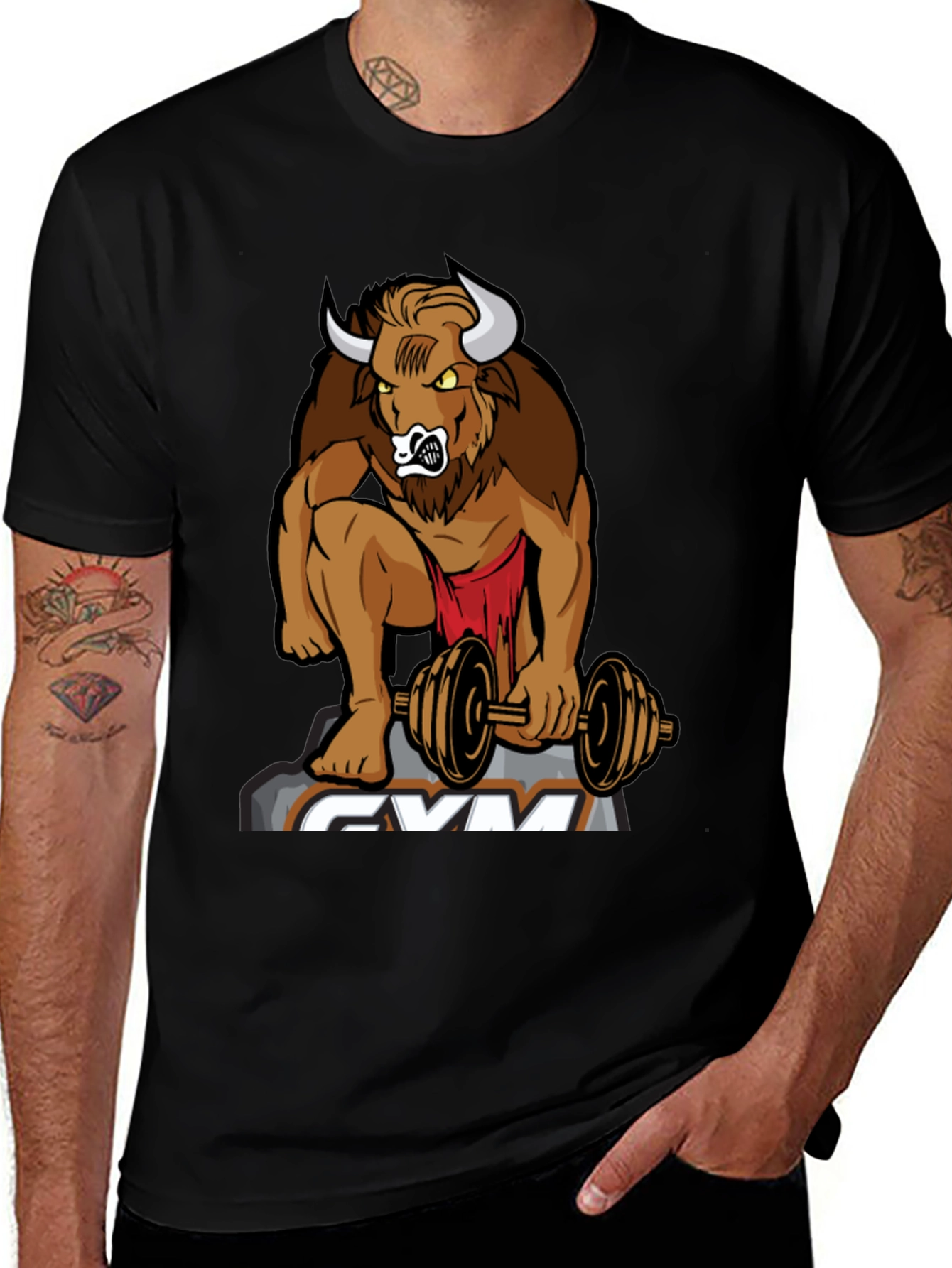 Variant 21 of Gym Bull T-Shirt