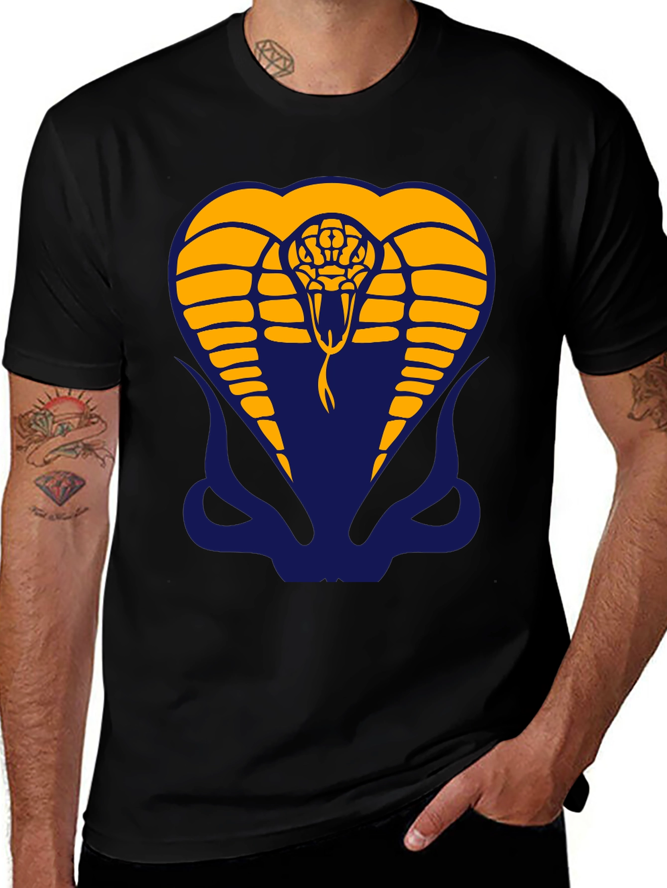 Variant 17 of Cobra Snake Graphic T-Shirt - Bold Design, Comfortable Fit