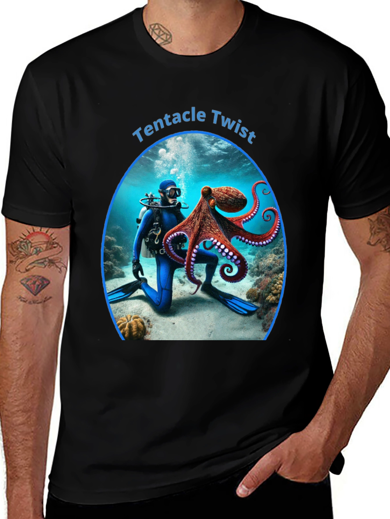 Tentacle Twist Diver T-Shirt