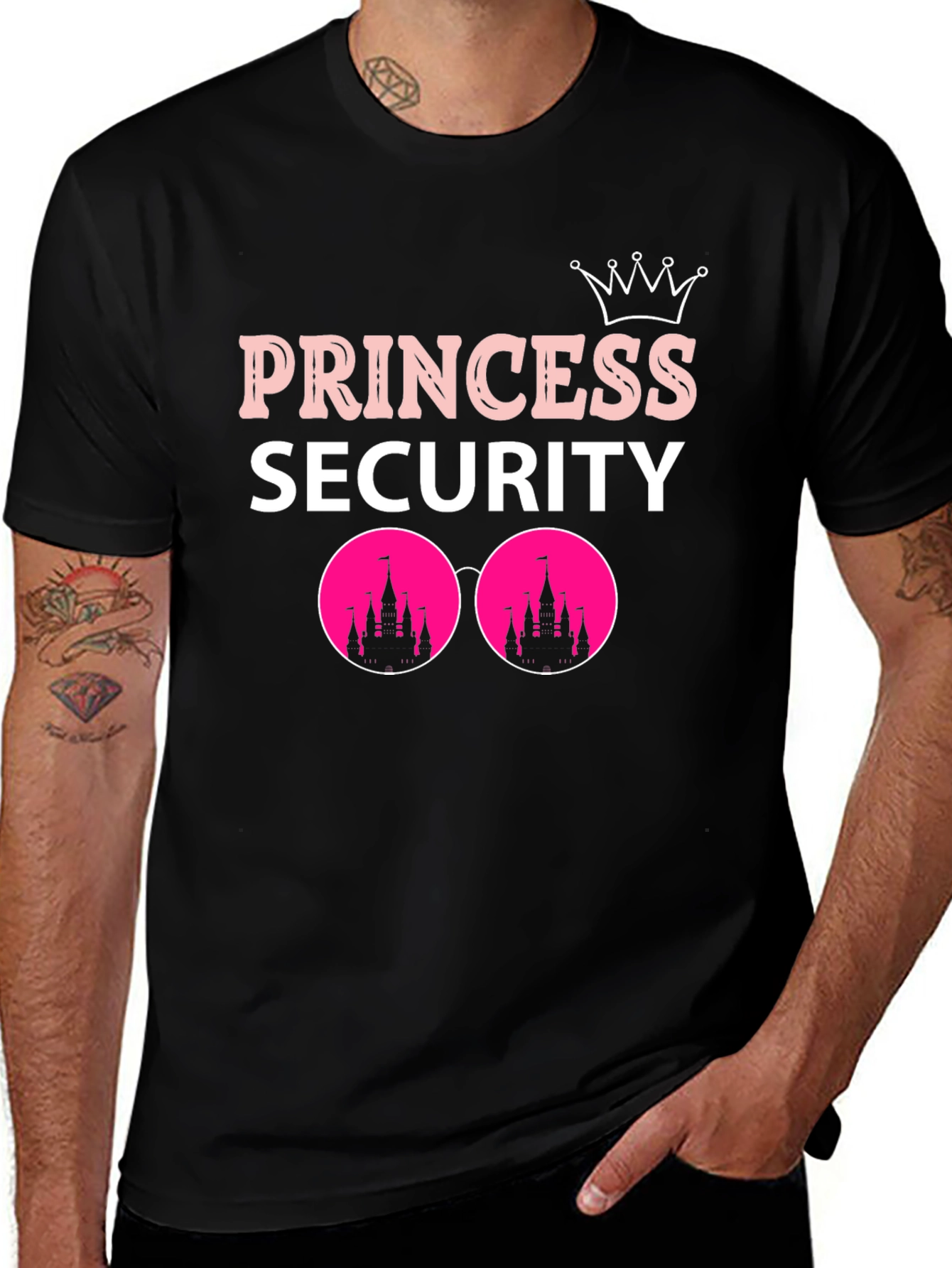 Variant 25 of Princess Security T-Shirt