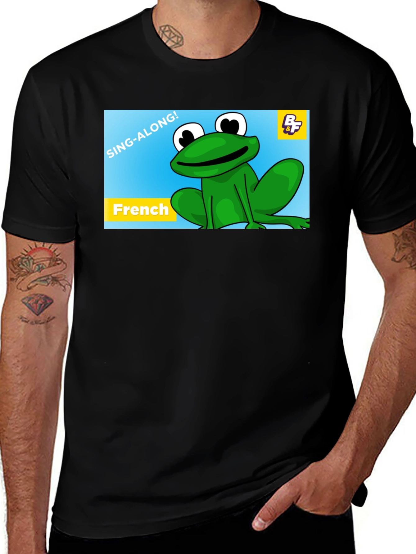 French Frog Sing-Along T-Shirt