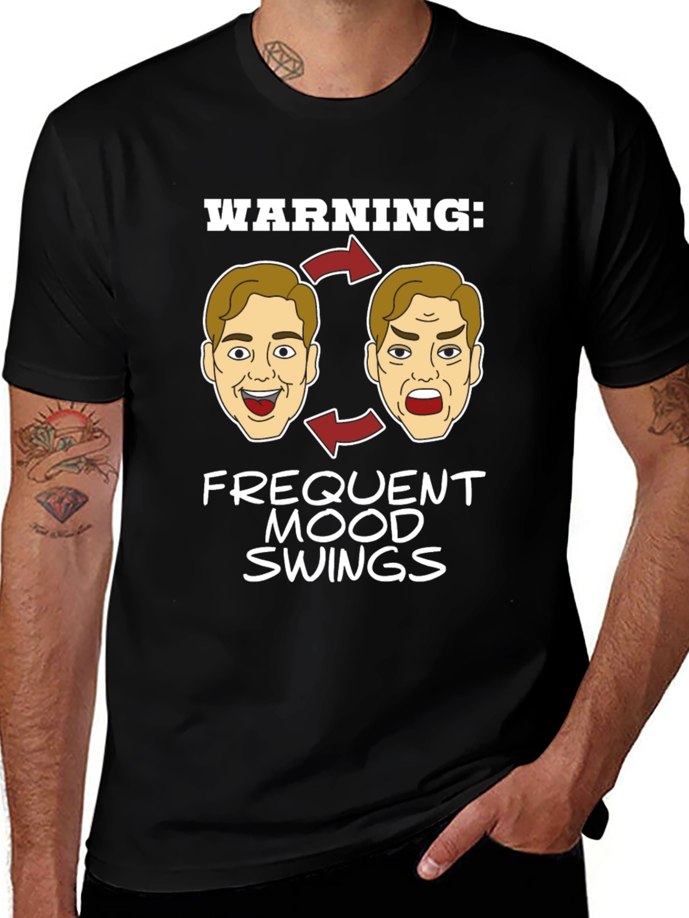 Variant 29 of Frequent Mood Swings Graphic T-Shirt