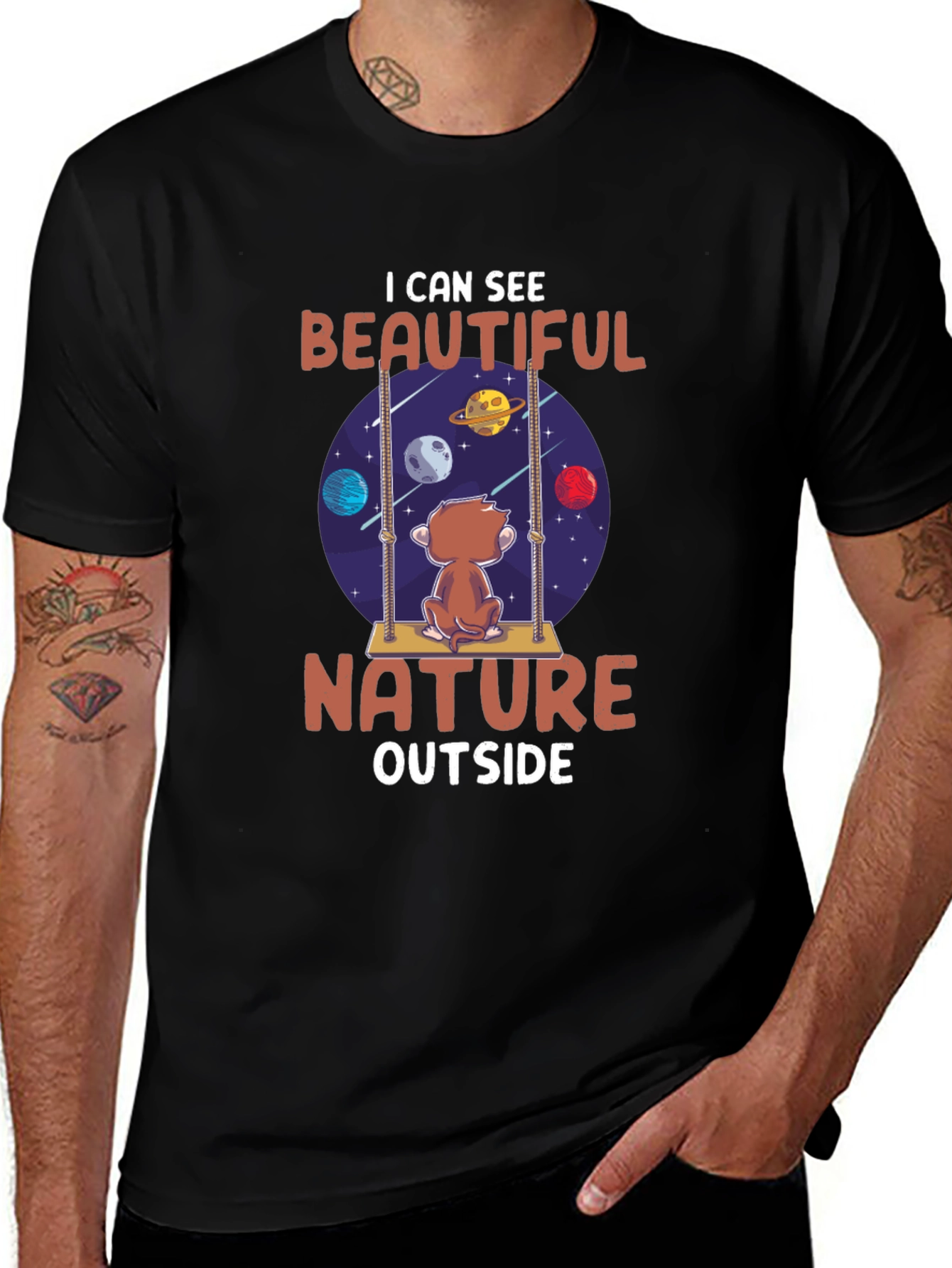 Variant 15 of I Can See Beautiful Nature Graphic Tee