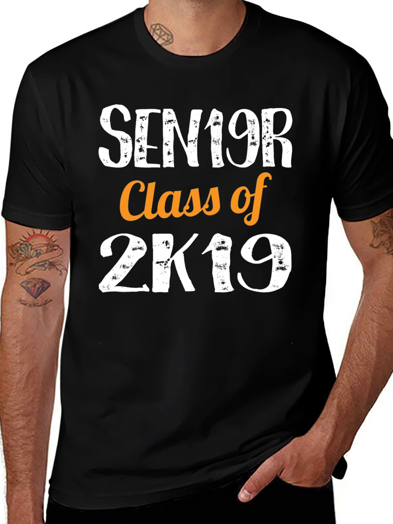 Variant 8 of Senior Class of 2K19 T-Shirt