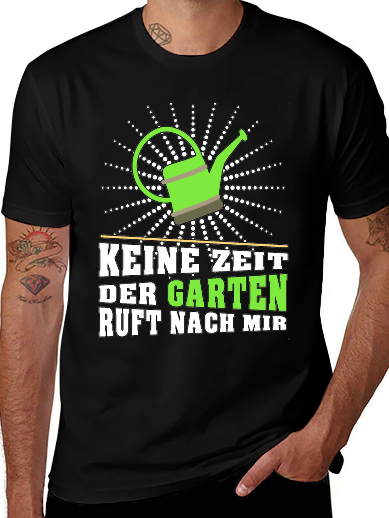 Variant 9 of Gardening T-Shirt - Keine Zeit Der Garten Ruft Nach Mir