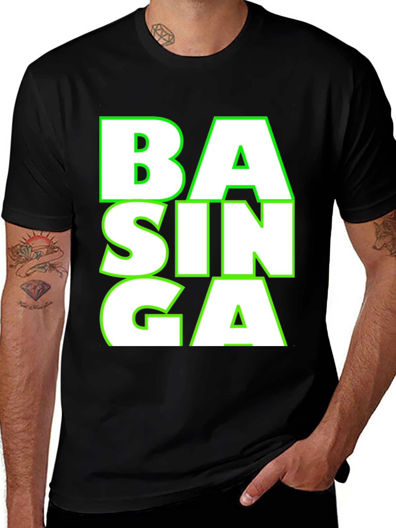 Variant 12 of Basinga Graphic T-Shirt - Bold Statement Tee