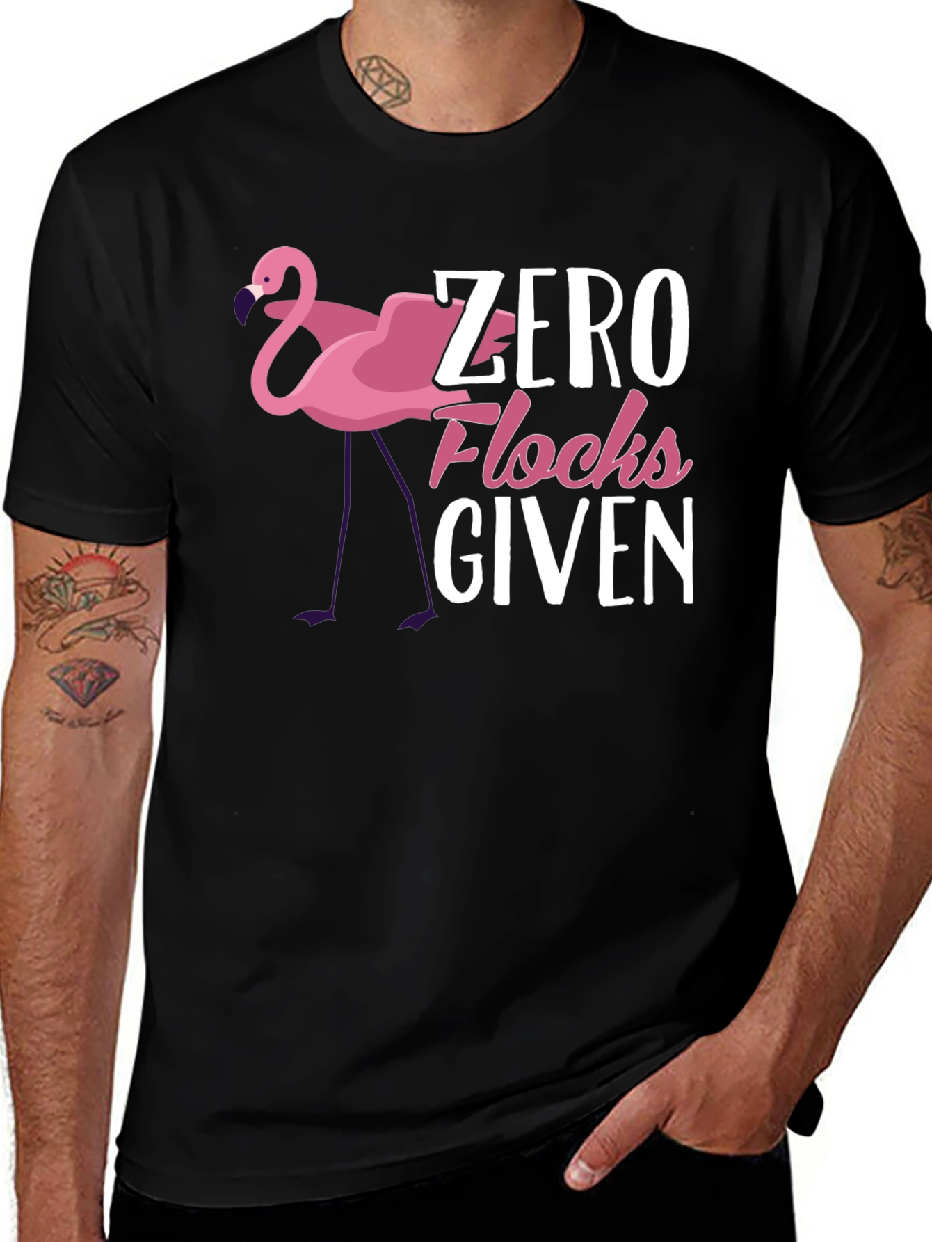 Variant 9 of Zero Flocks Given T-Shirt