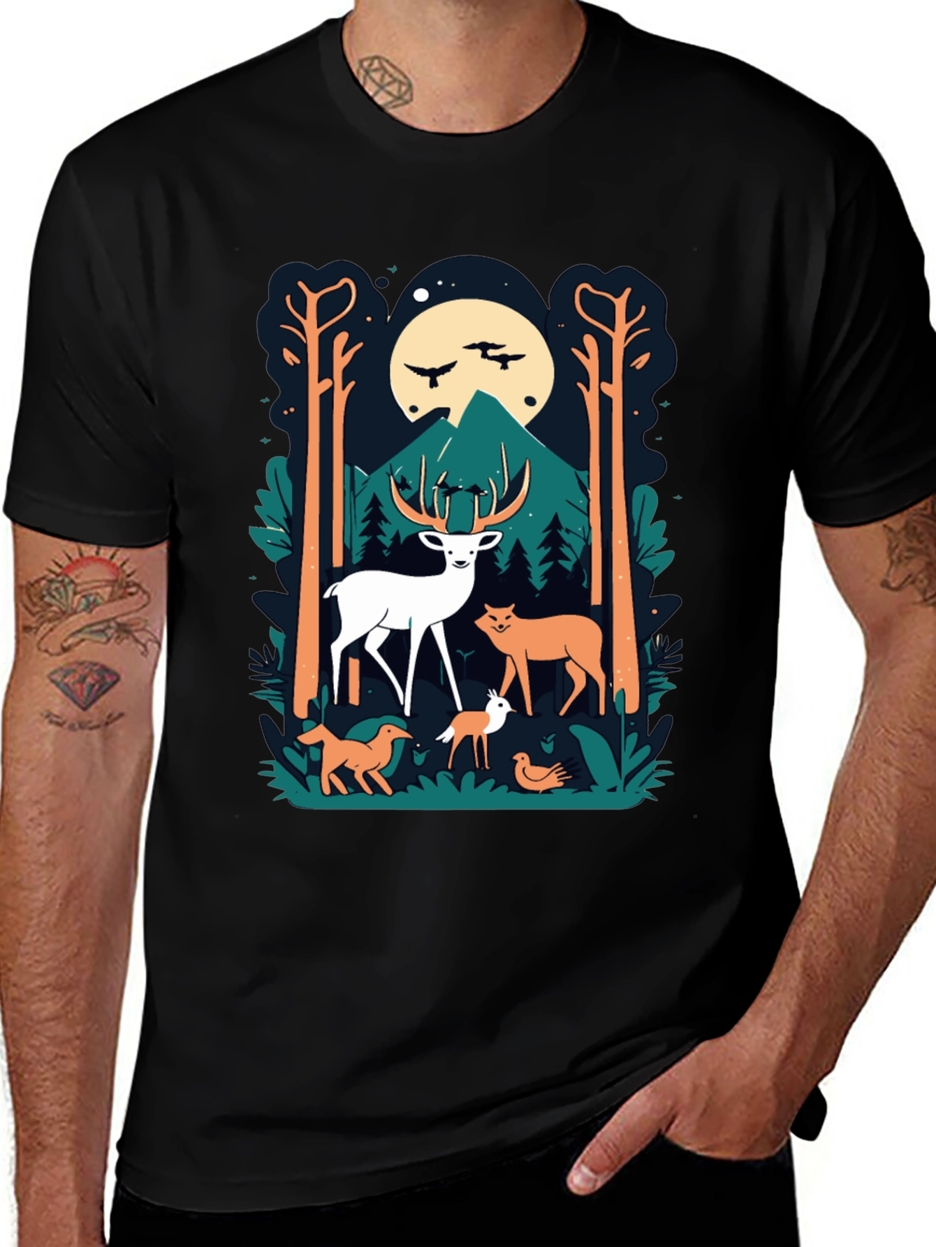 Variant 14 of Nature Scene Graphic Tee