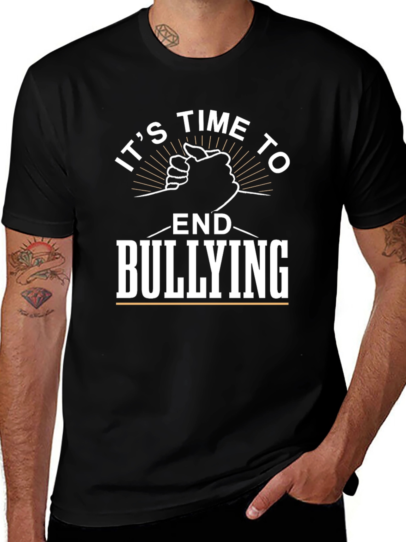 Variant 7 of It's Time to End Bullying T-Shirt