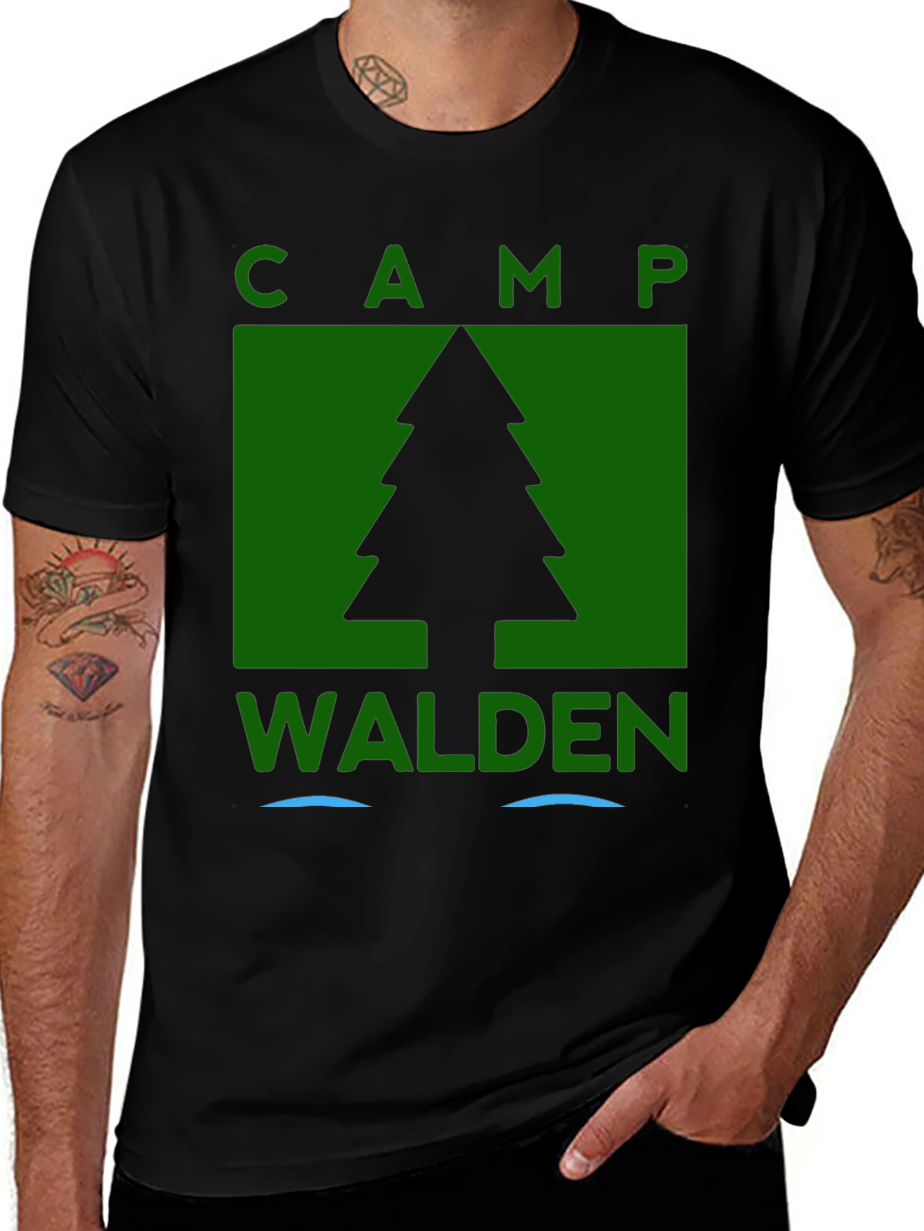 Variant 26 of Camp Walden Graphic T-Shirt - Nature Tee