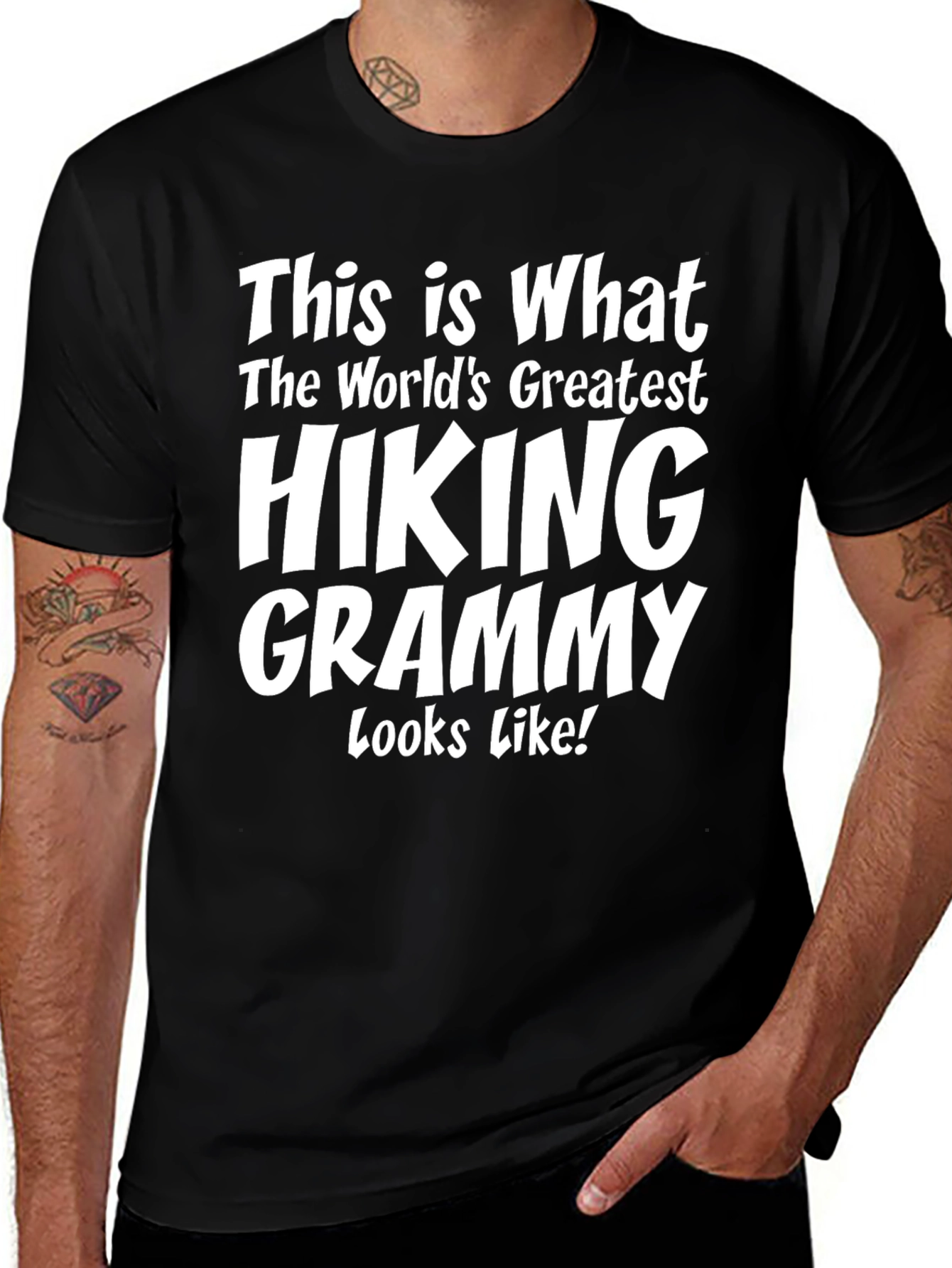 Variant 24 of Hiking Grammy T-Shirt - Gift for Grandmothers