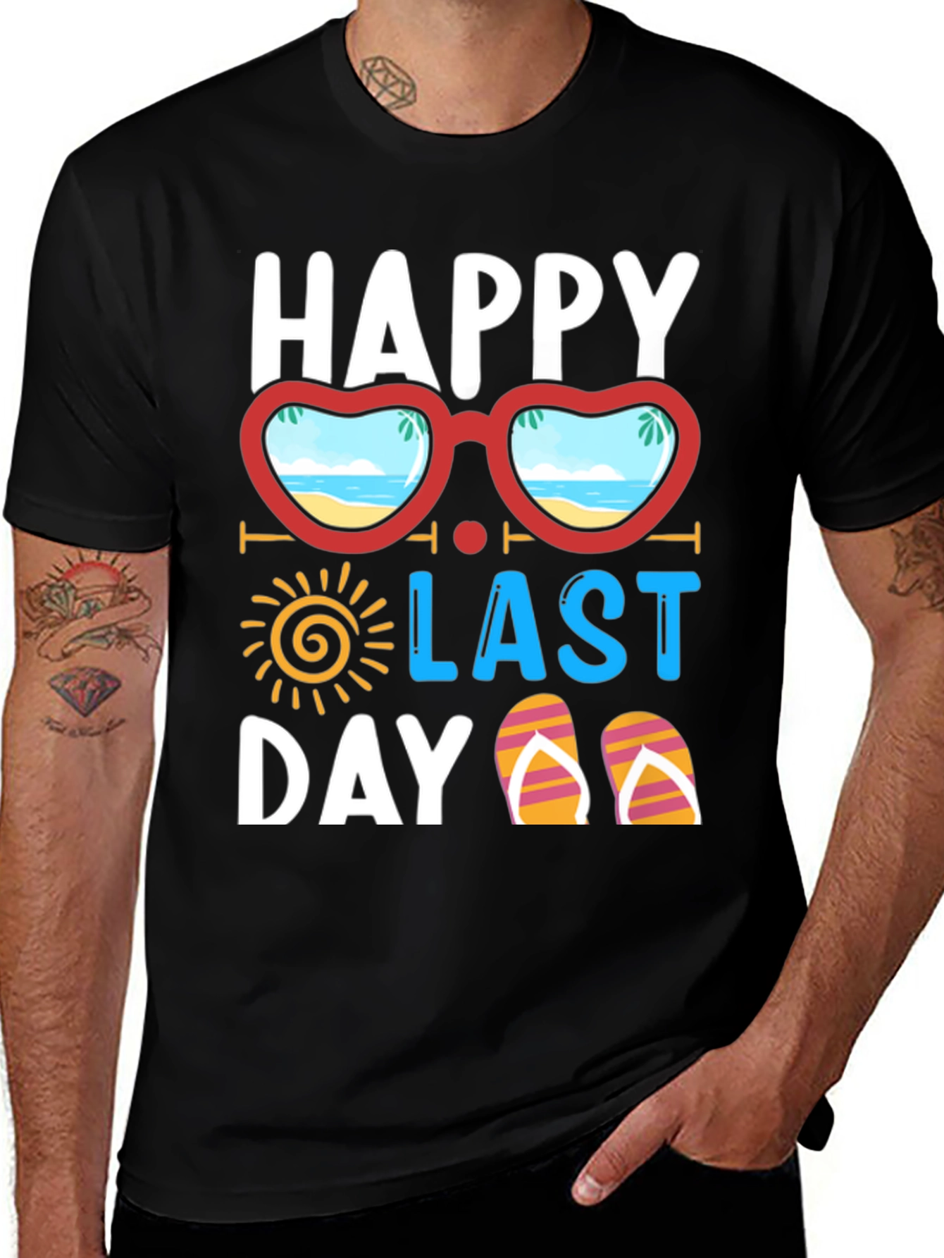 Variant 6 of Happy Last Day T-Shirt