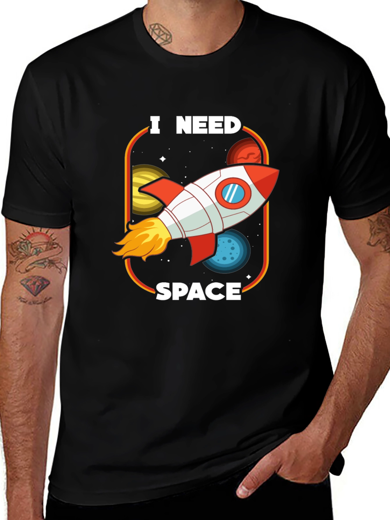 Variant 8 of I Need Space Graphic T-Shirt