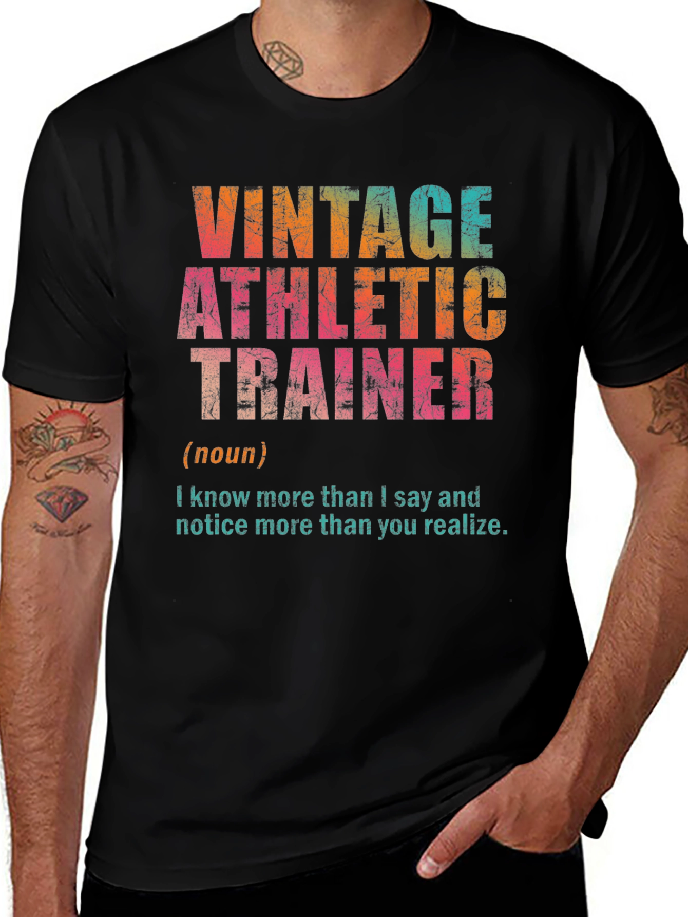 Variant 27 of Vintage Athletic Trainer T-Shirt