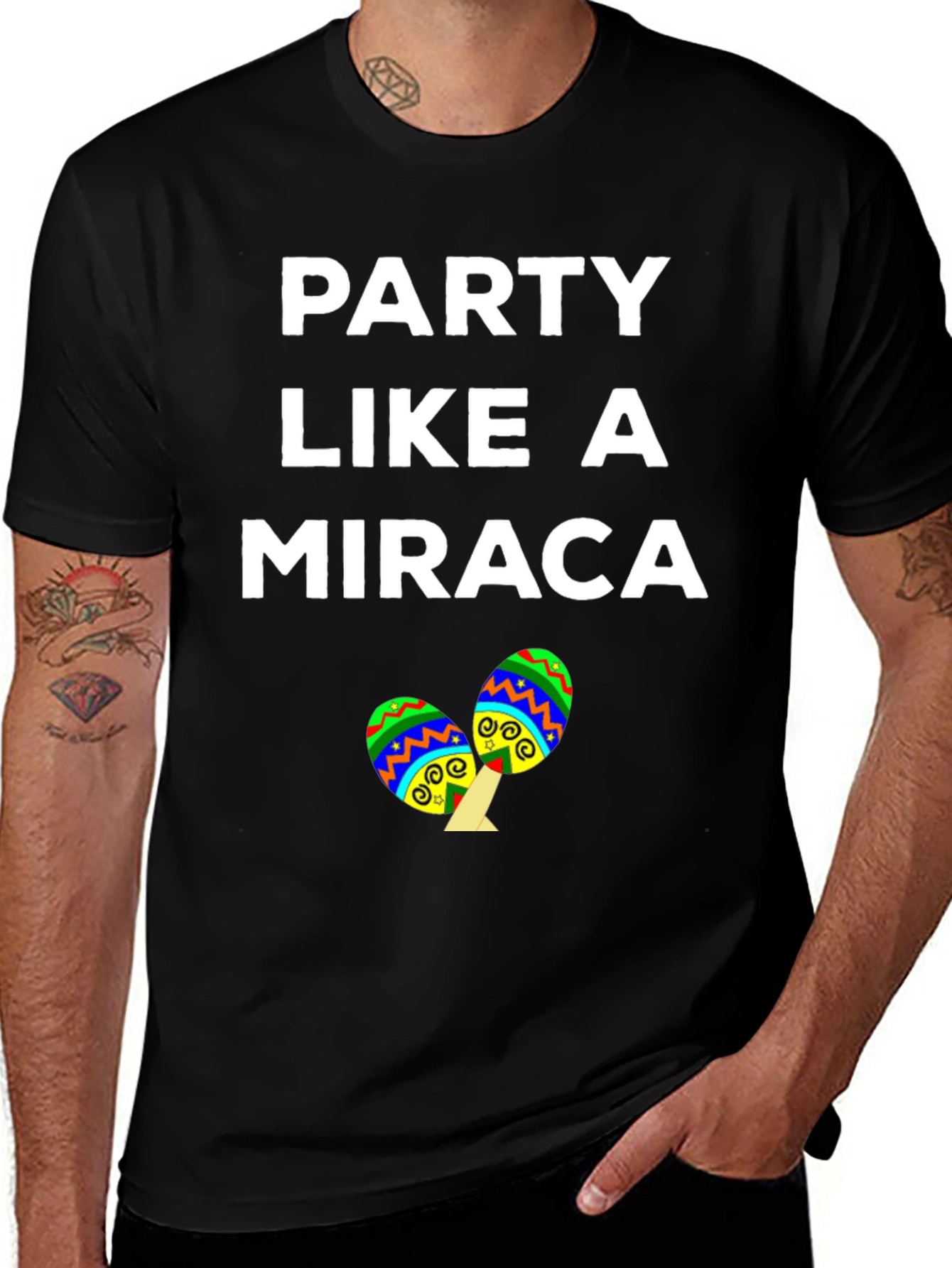 Variant 25 of Party Like a Miraca T-Shirt Cinco de Mayo