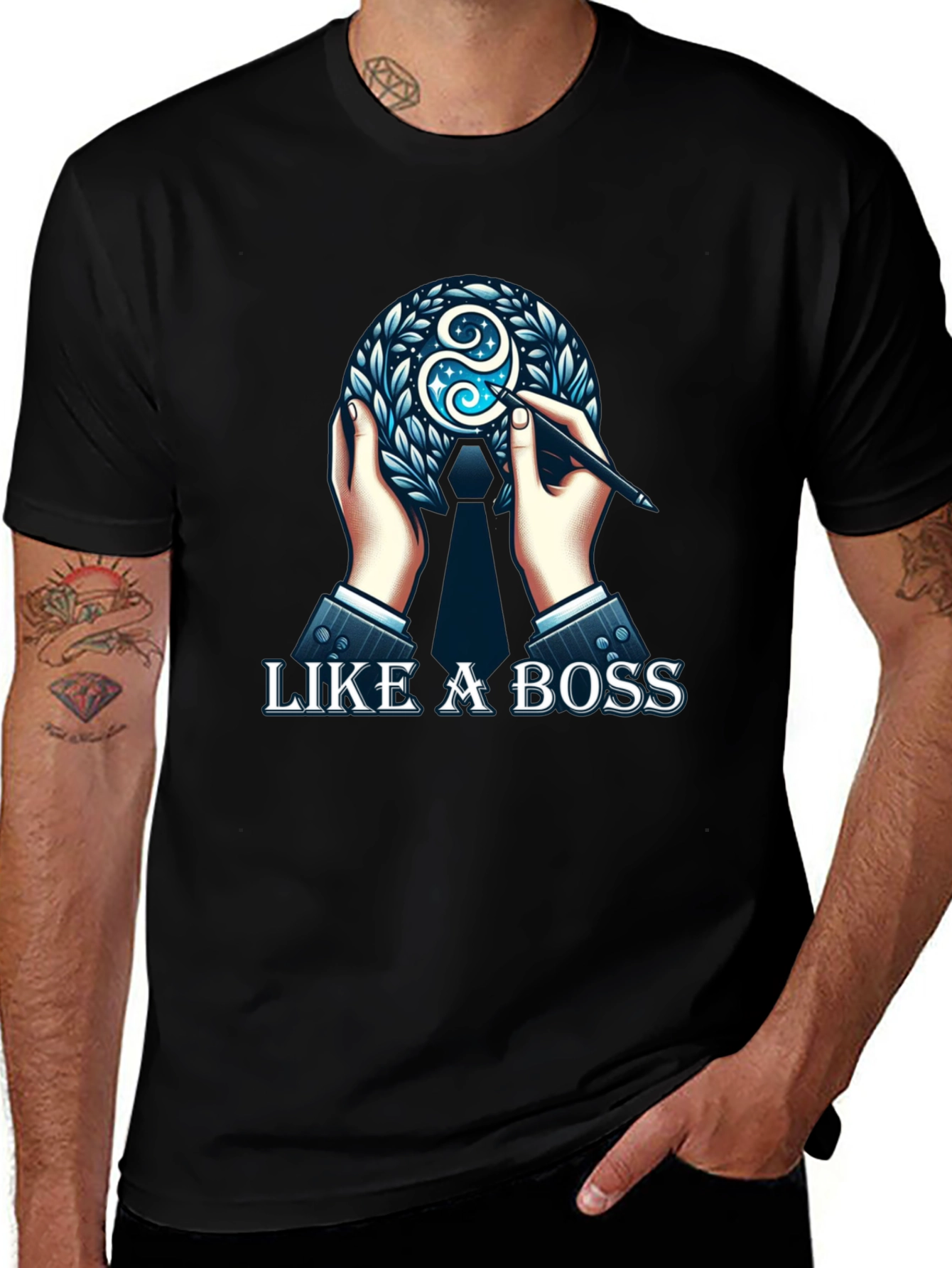 Variant 23 of Like a Boss Graphic Tee