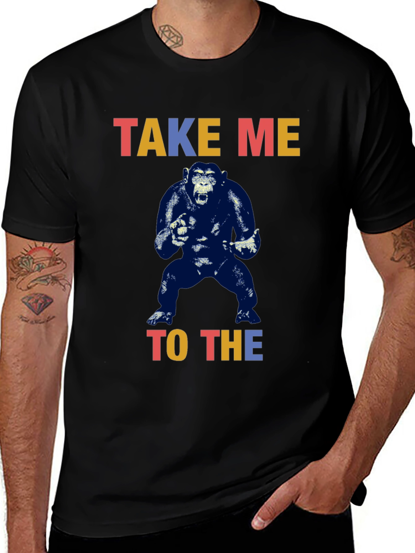 Variant 6 of Take Me To The Ape Graphic T-Shirt