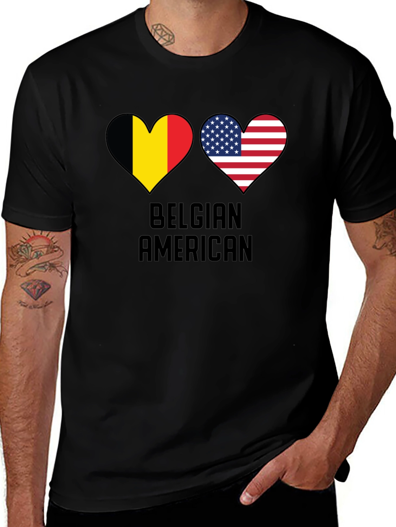 Belgian American Pride T-Shirt