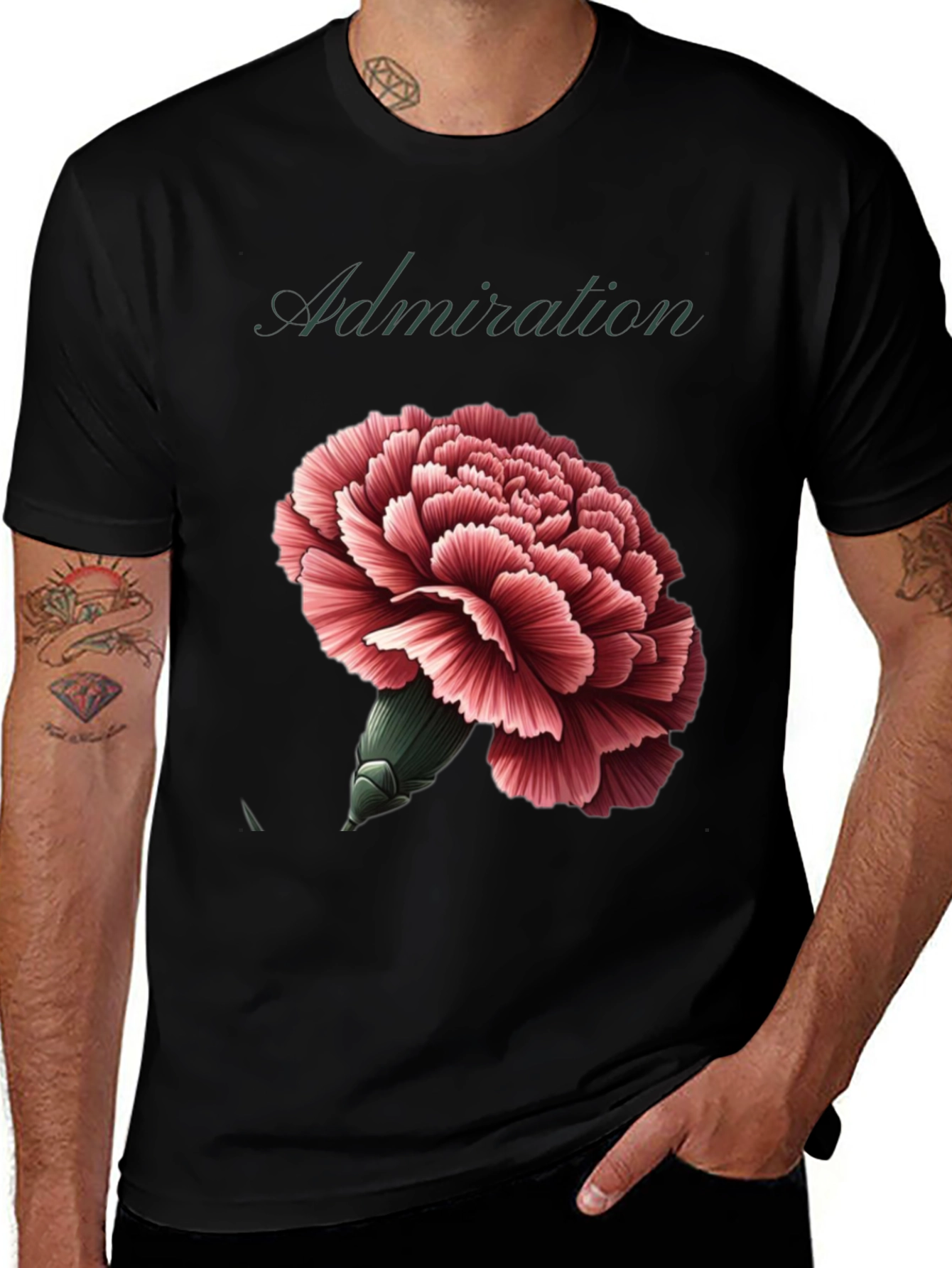 Variant 28 of Carnation Admiration Graphic Tee